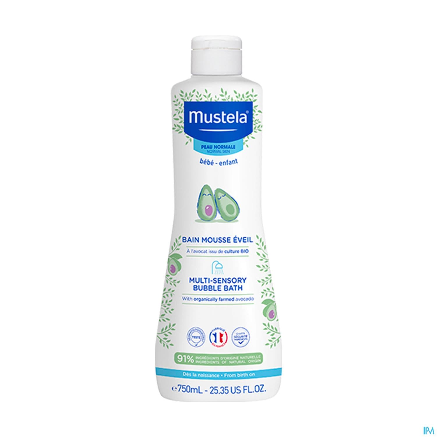 MUSTELA BB BAIN MOUSS EVEIL PN 750 — Pharmacie Haussmann Laborde