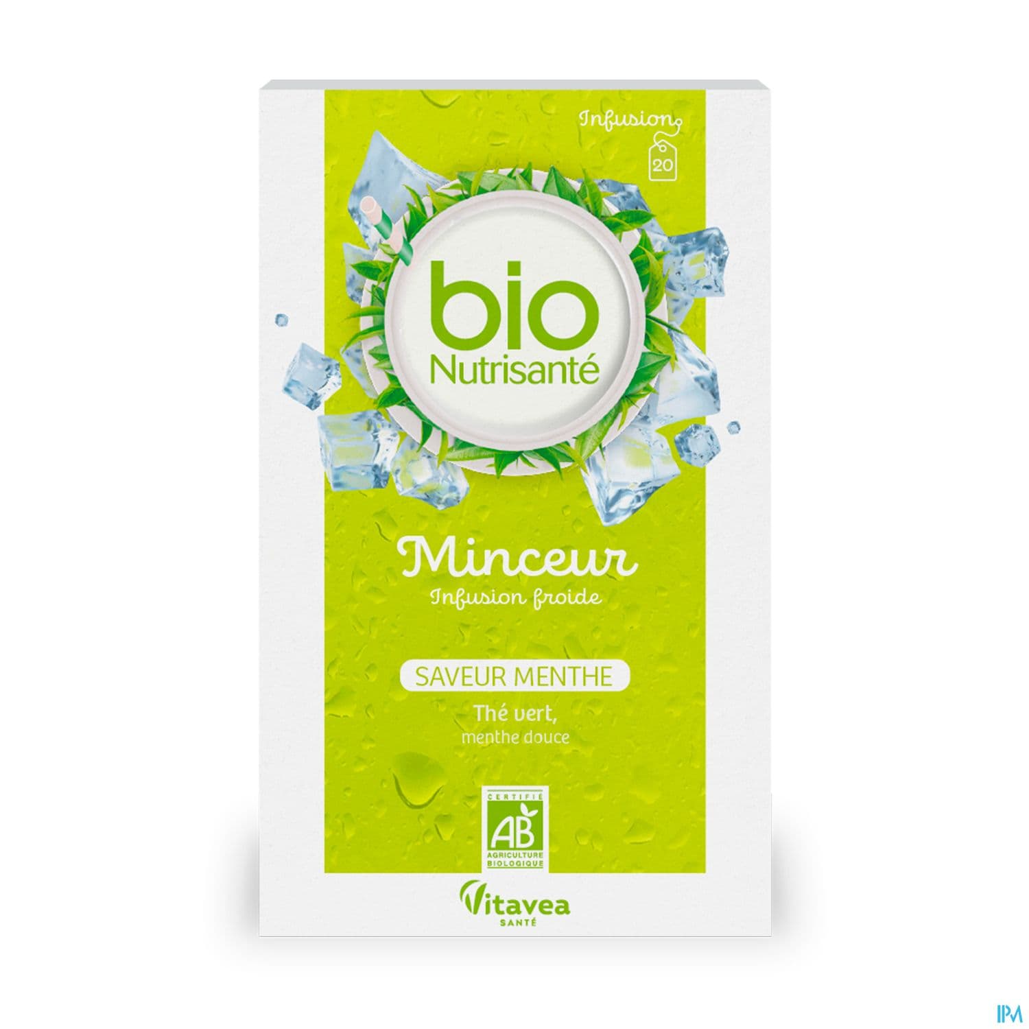 Vitavea Bionutrisante Infusion Froide Minceur Sachet 20