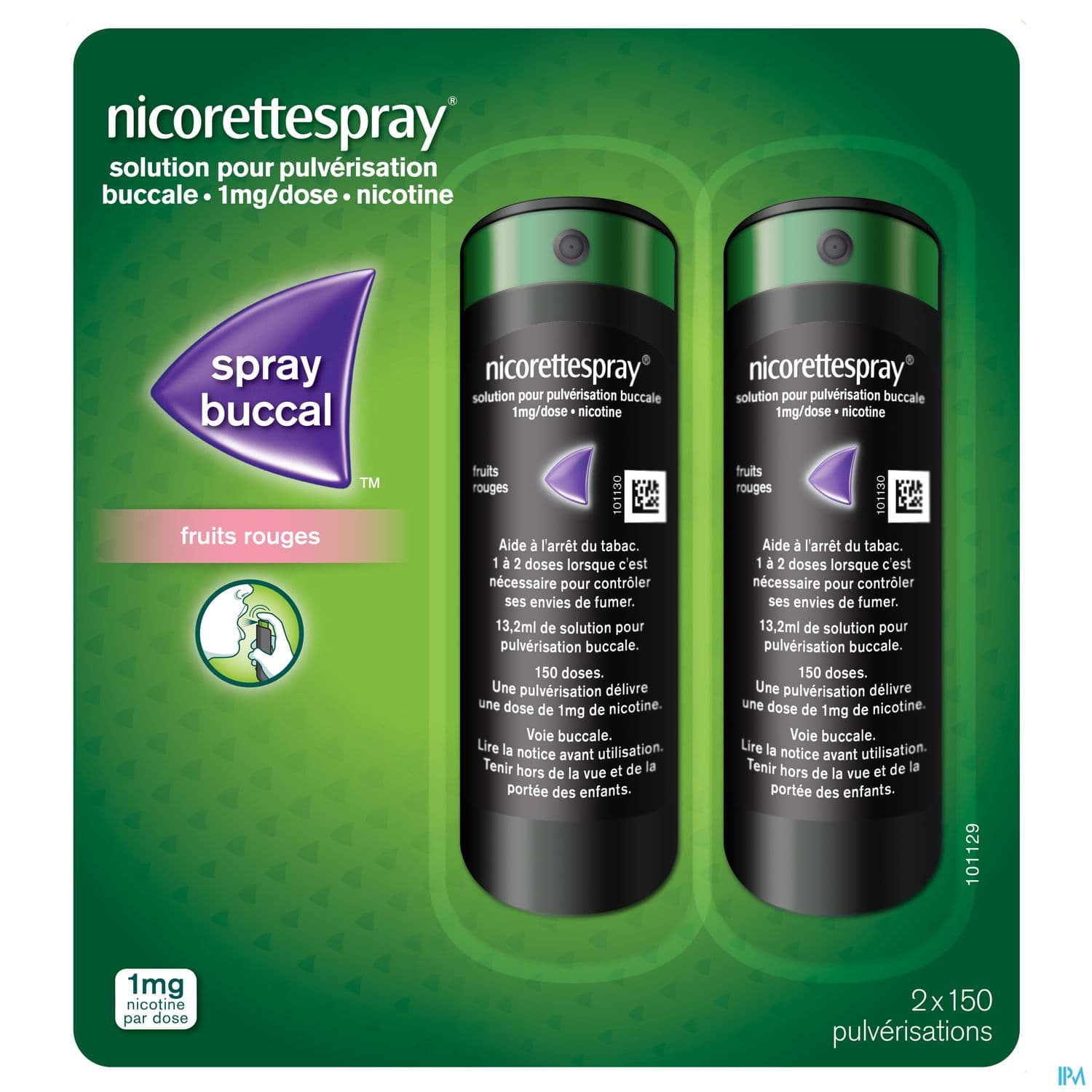 NICORETTESPRAY FR 1MG/DOSE SOL.FL2 — Pharmacie Centrale Elsie