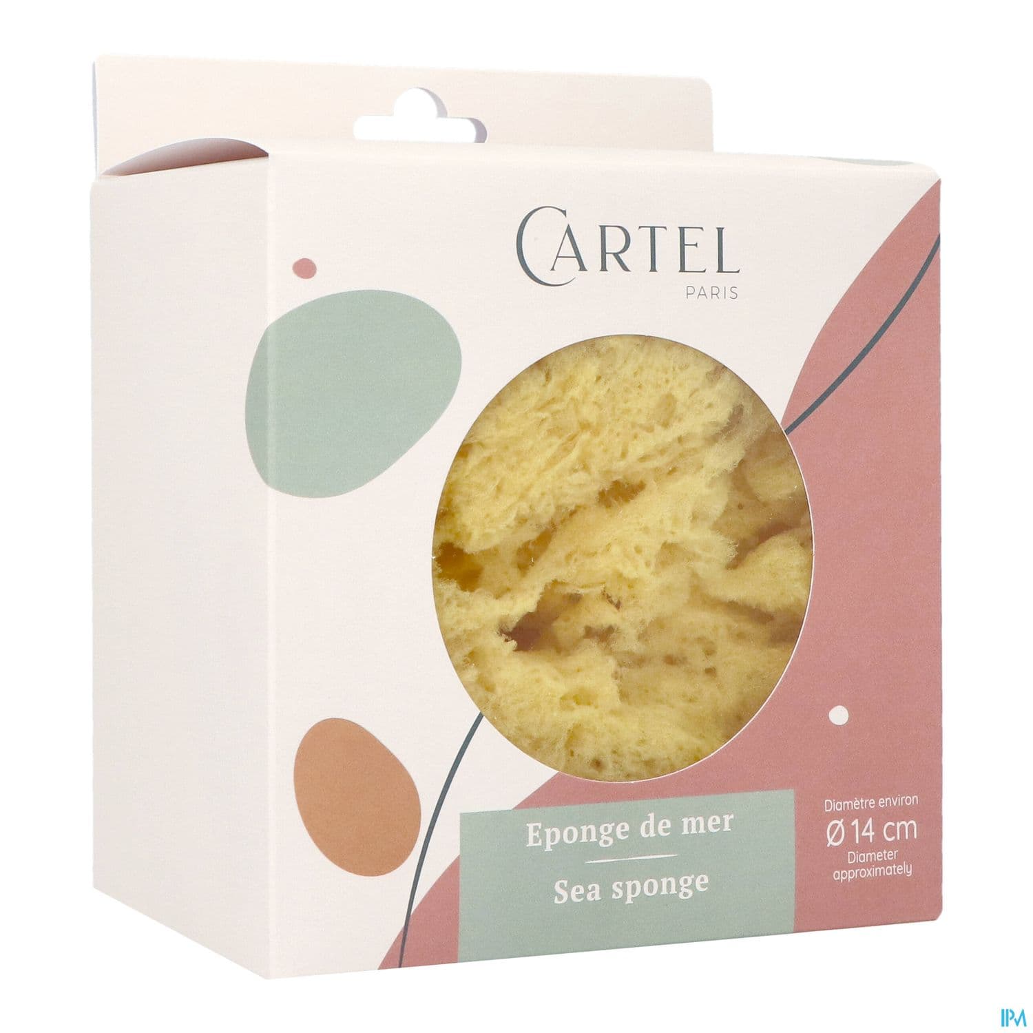 CARTEL EPONGE MER NATUREL 14CM