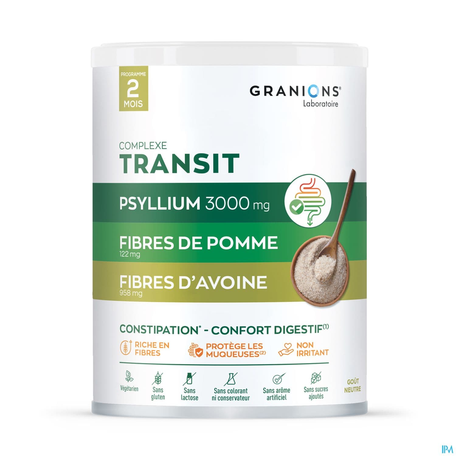 Granions Complexe Transit Neutre Poudre 290g