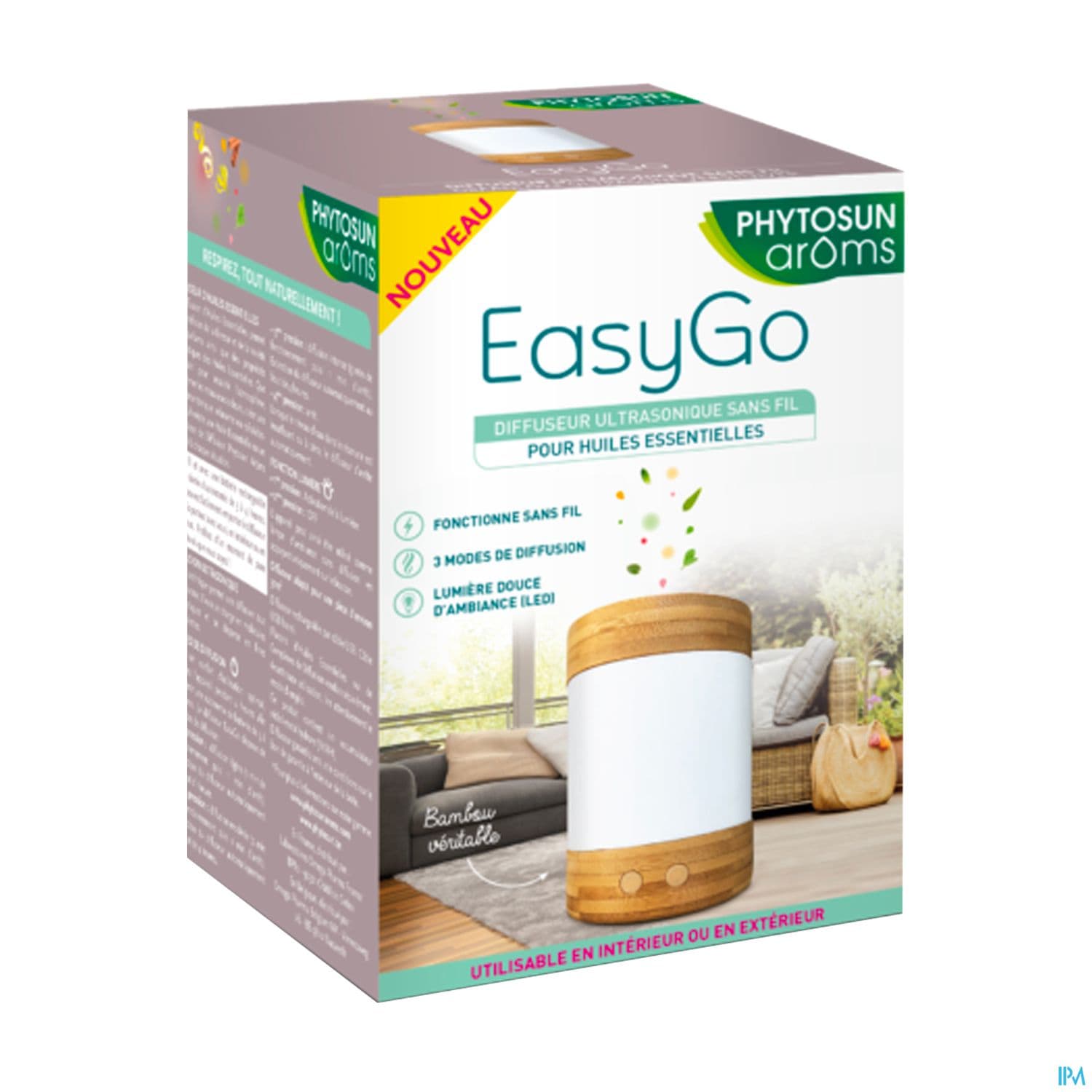 Phytosun Aroms Diffuseur Ultrasonique Easygo — Pharmacie Parc Lann