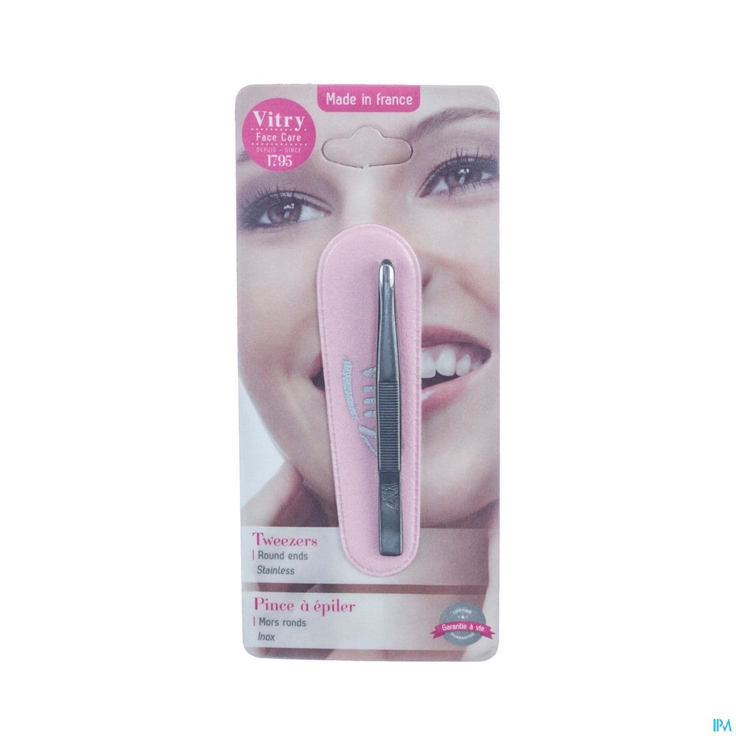 PINC/EPIL VITRY MORS ROND INOX