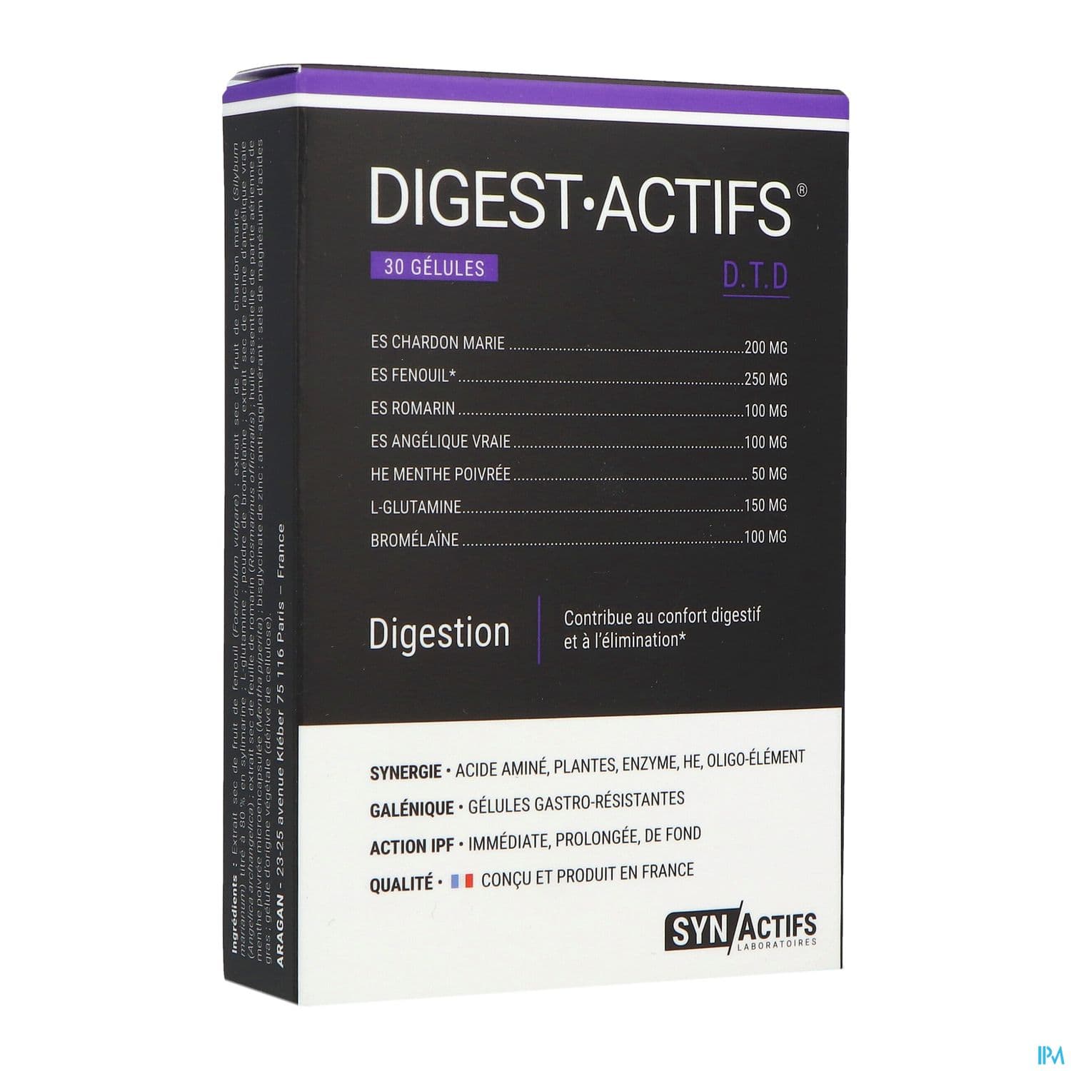SYNACTIFS DIGESTACTIFS GELUL 30