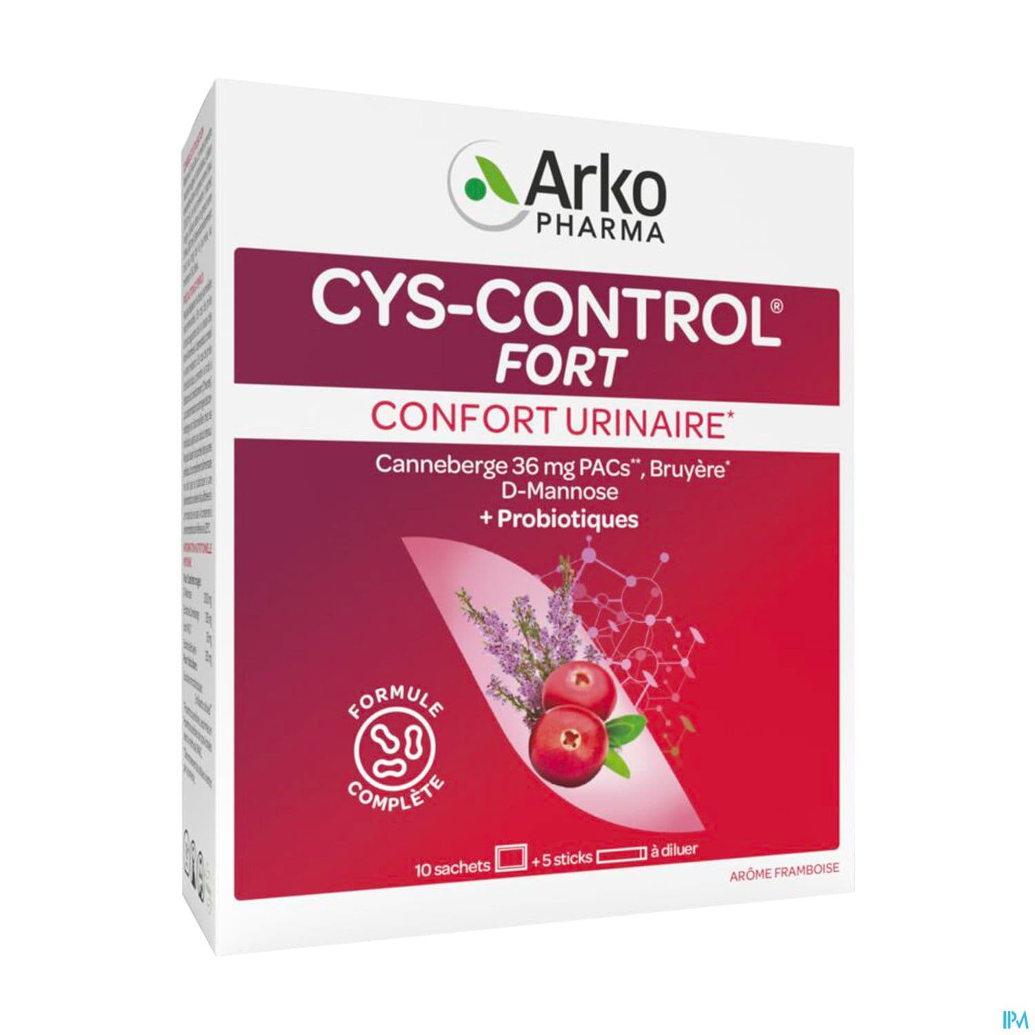 CYS CONTROL FORT MICROB 10S+5STICK