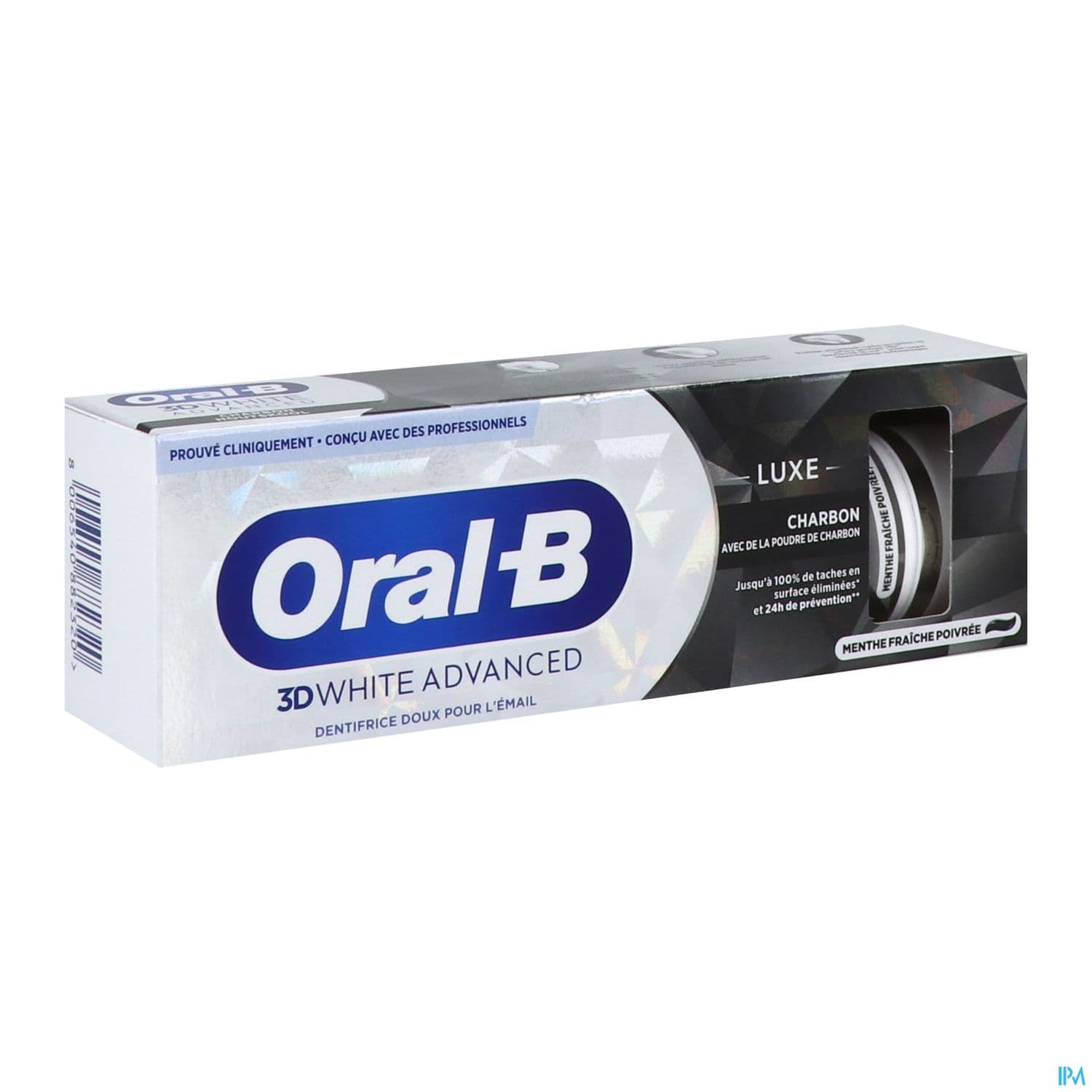 ORAL-B DENT 3D WHIT ADV CHARB75ML