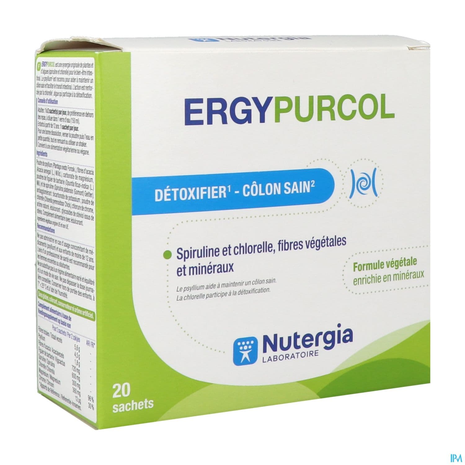 Nutergia Ergypurcol Detox Colon Sachet 20