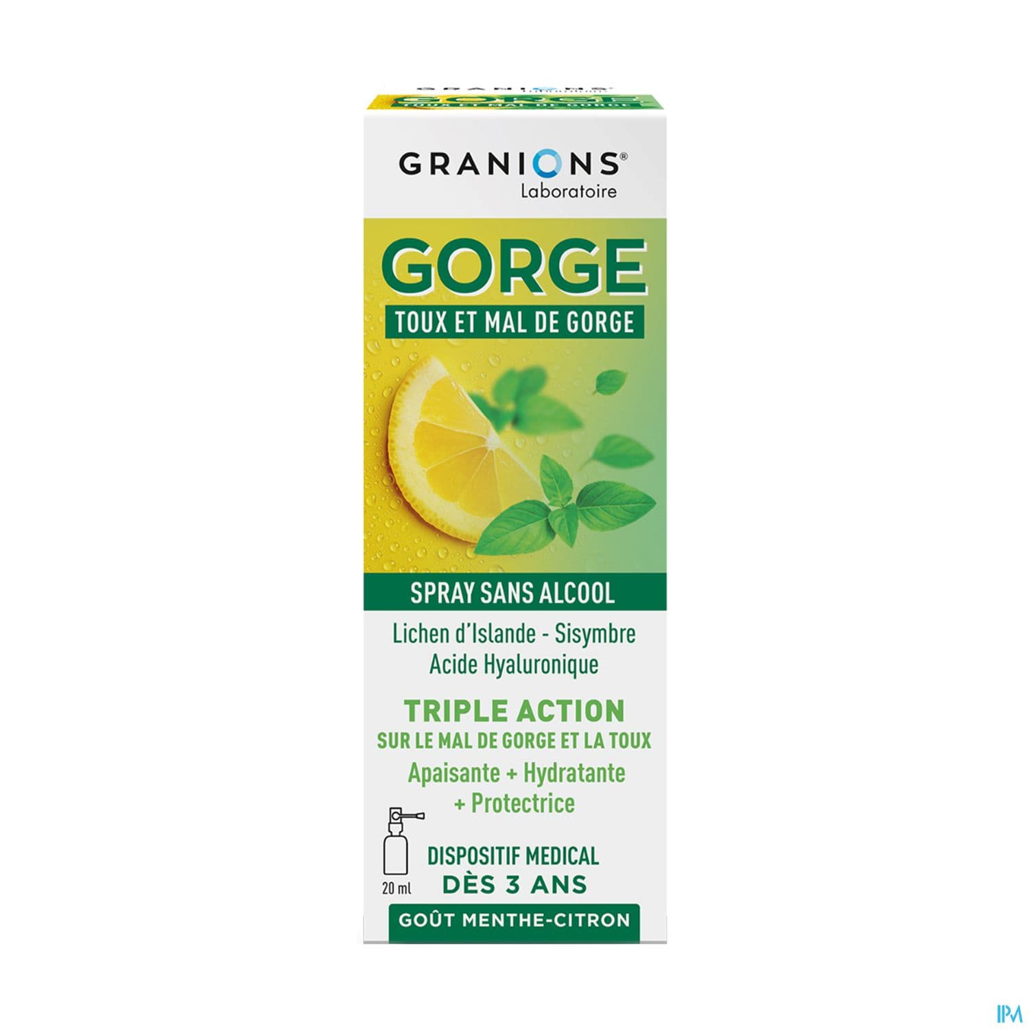 GRANIONS GORGE TOUX SPRAY 20ML