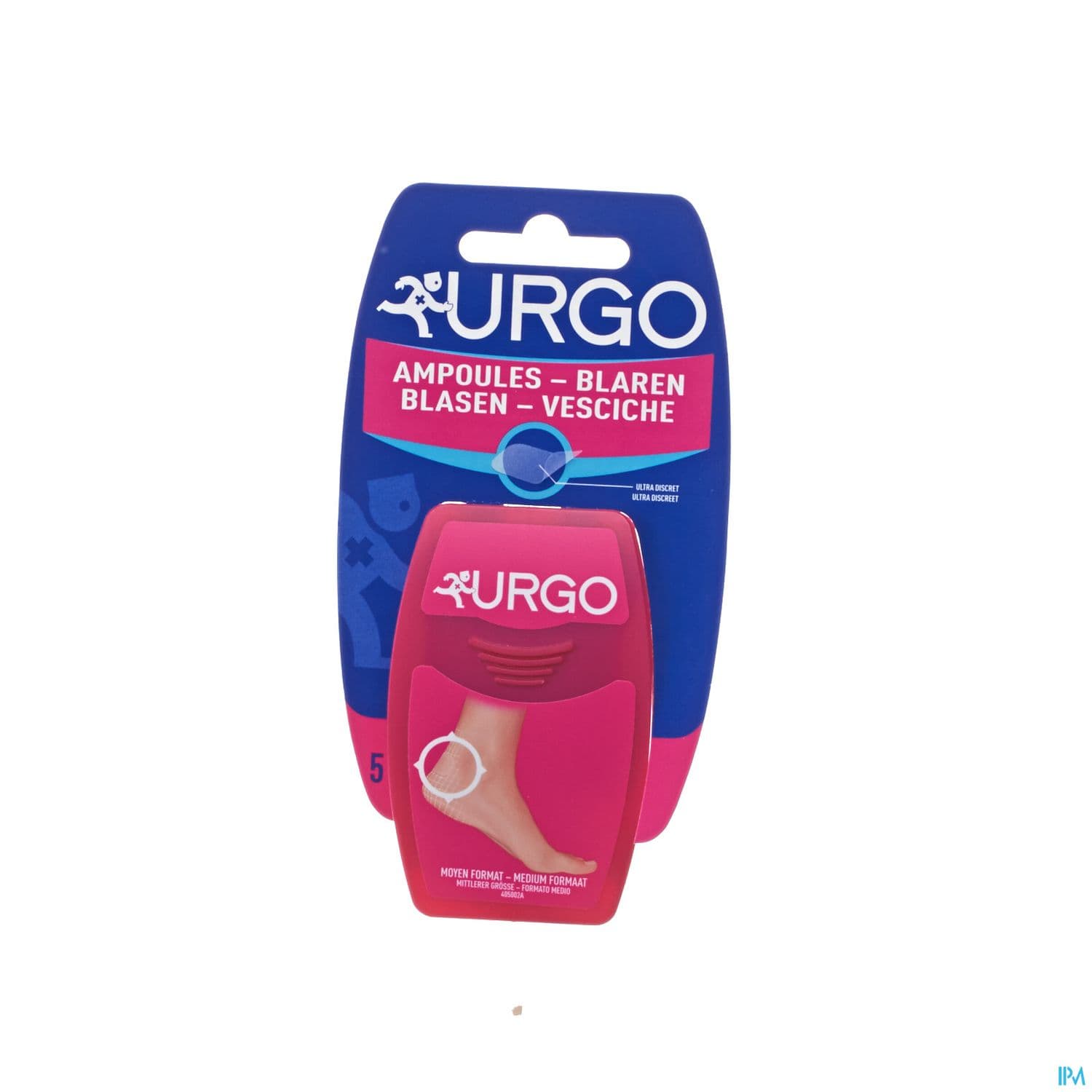 Urgo Ampoules Talon Ultra Discret Pansement X5