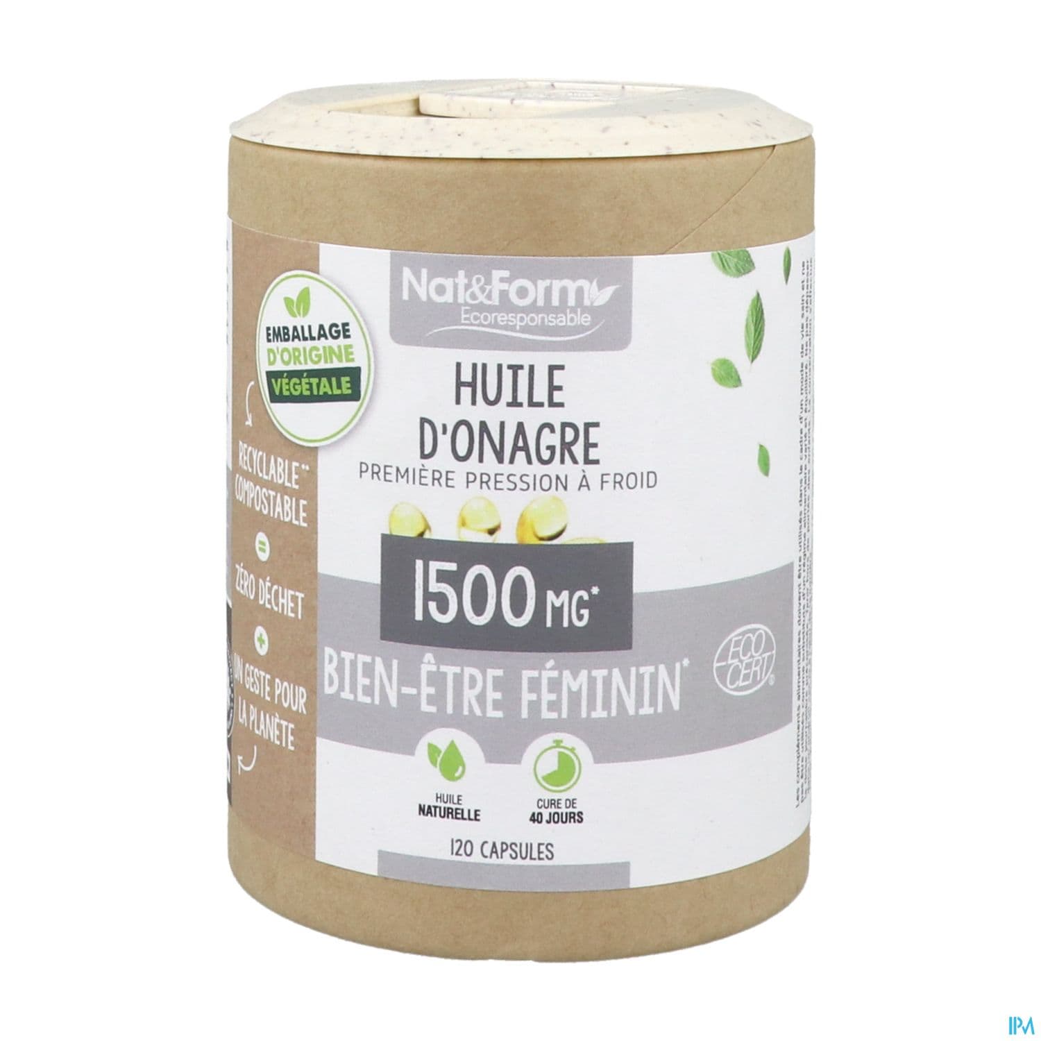 NAT&FORM ECO ONAGRE CAPS120