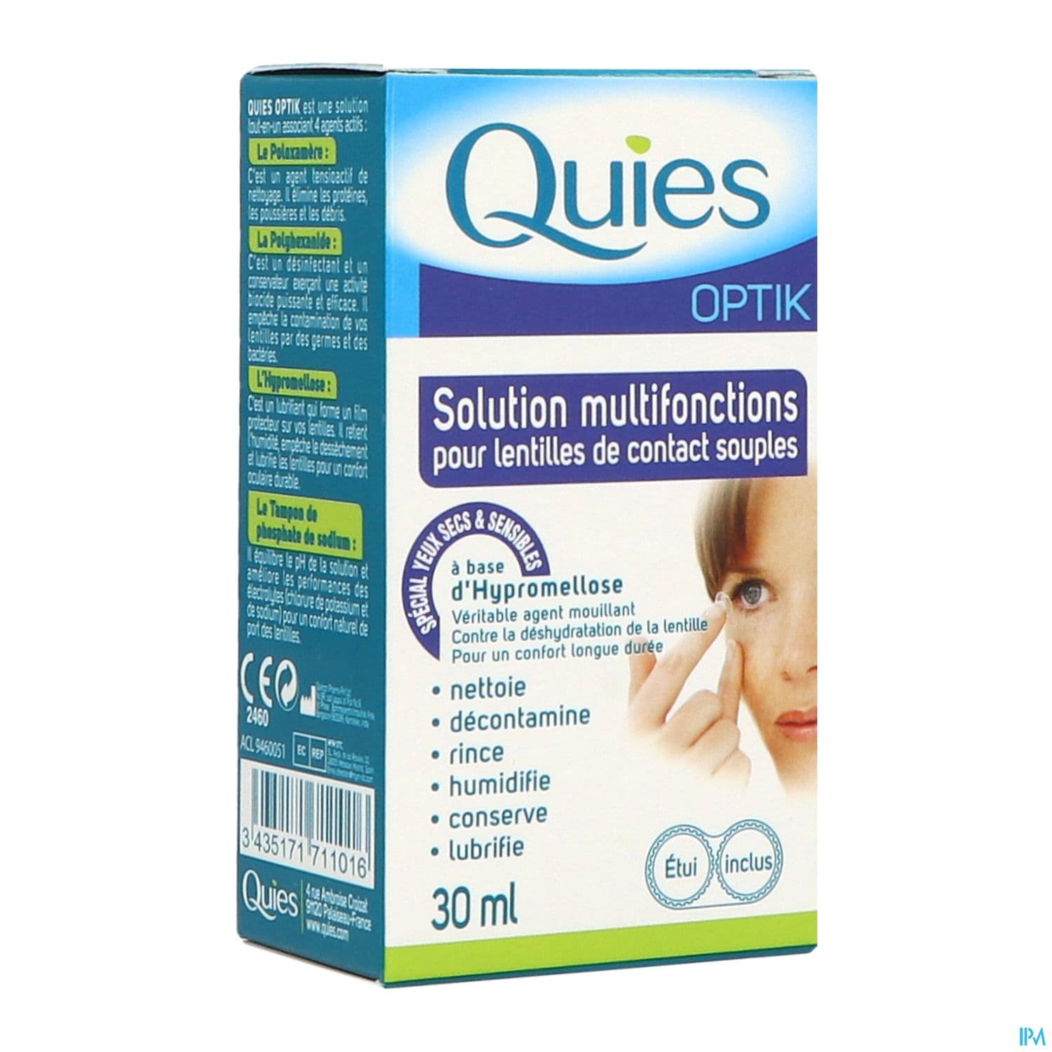 QUIES OPTIK SOL MULTIF LENT 30ML