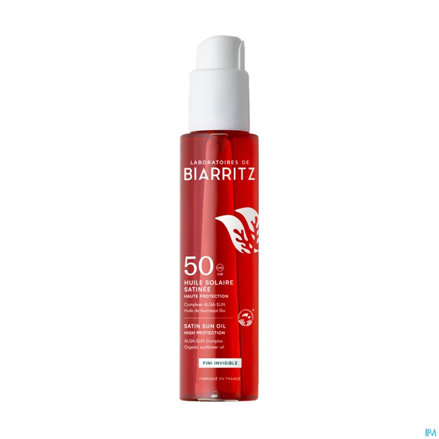Laboratoires De Biarritz Solaires Huile Solaire Satinee Spf50 125ml — Pharmacie Carnot