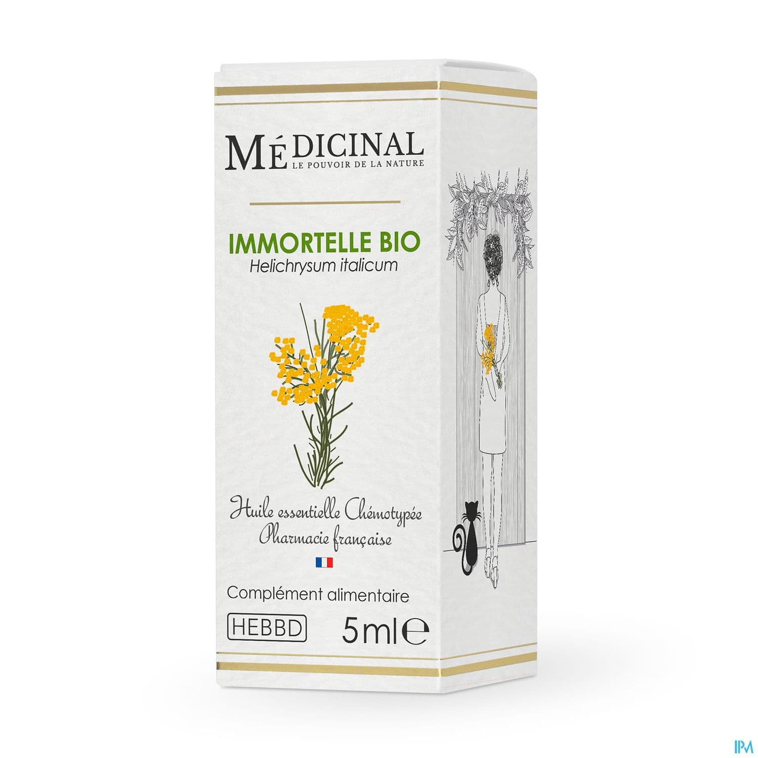 Medicinal Huile Essentielle Helichryse Bio 10ml