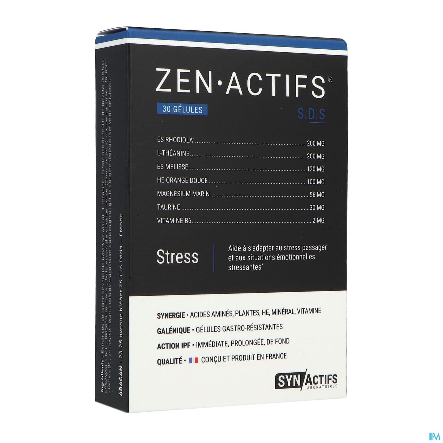 SYNACTIFS ZENACTIFS GELUL 30