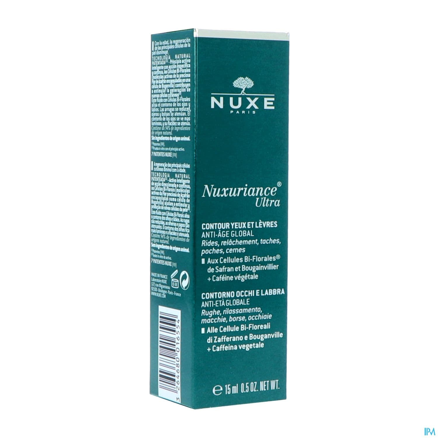 Nuxe Nuxuriance Ultra Contour Yeux Et Levres Antiage 15ml