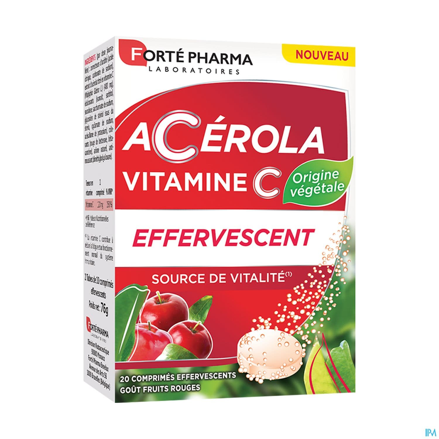 ACEROLA C FORTE PHARMA CPR EFFER20