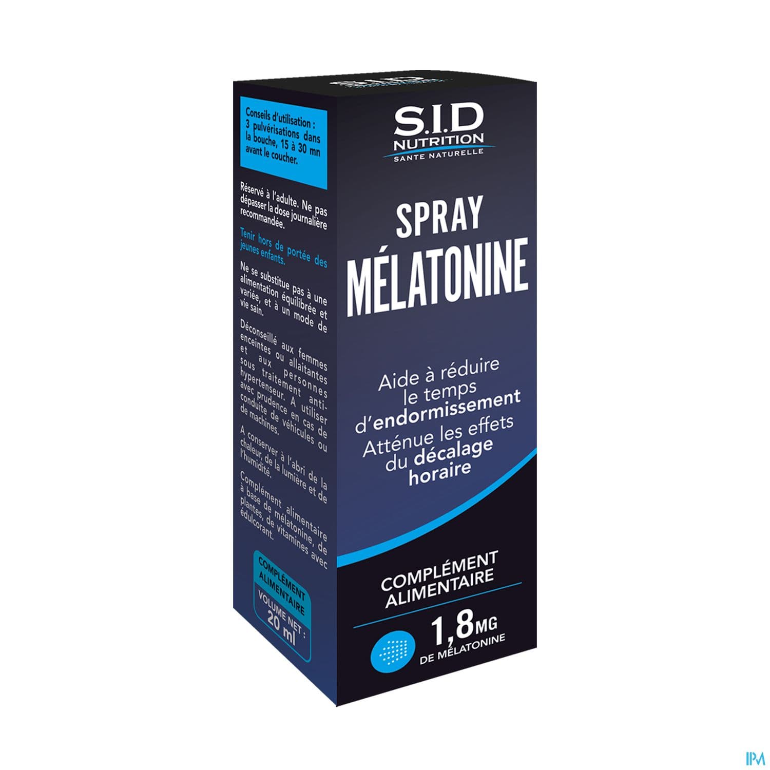Sid Nutrition Spray Melatonine 20ml