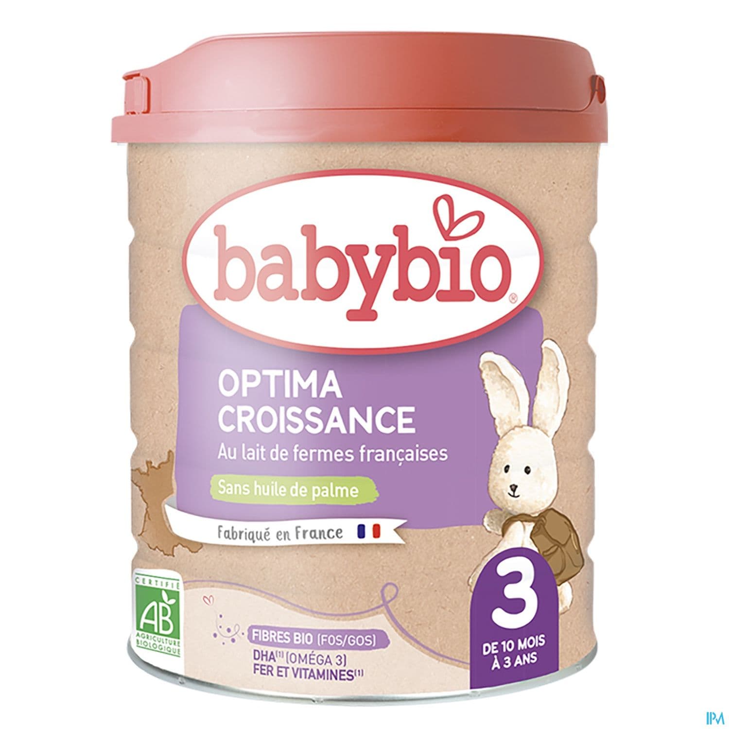 Babybio 3 Optima Bio Poudre 800g