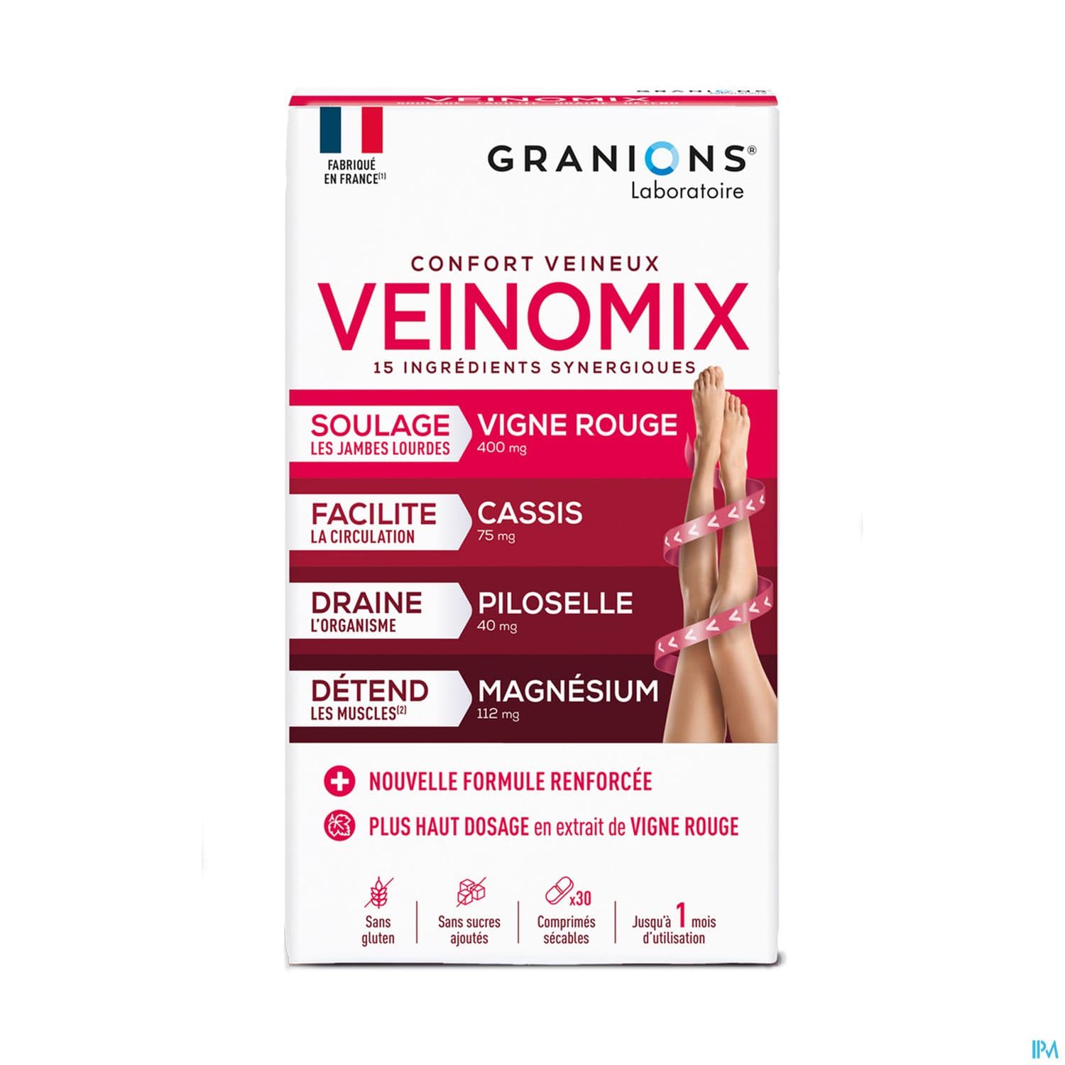 GRANIONS VEINOMIX FORT CPR 30