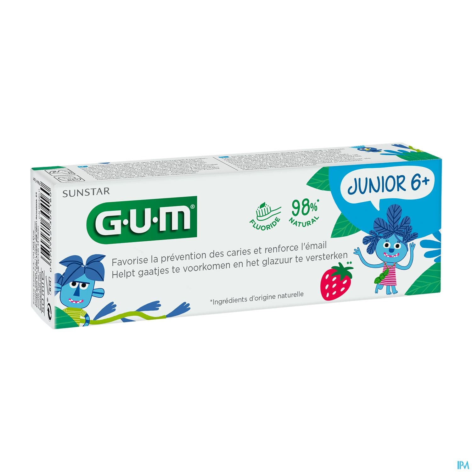 Gum Dentifrice Junior 7/12ans 50ml