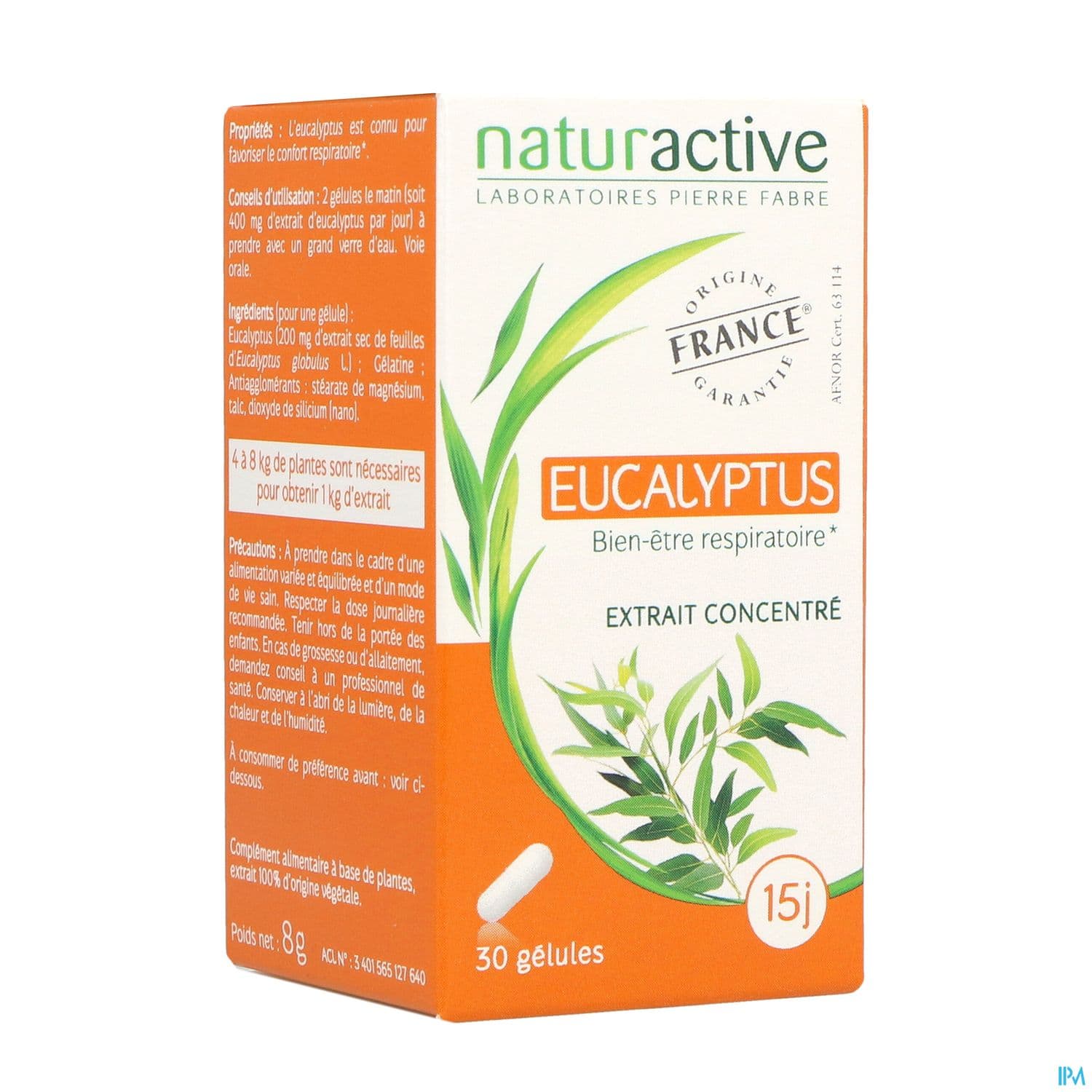 NATURACTIVE EUCALYPTUS GELUL 30