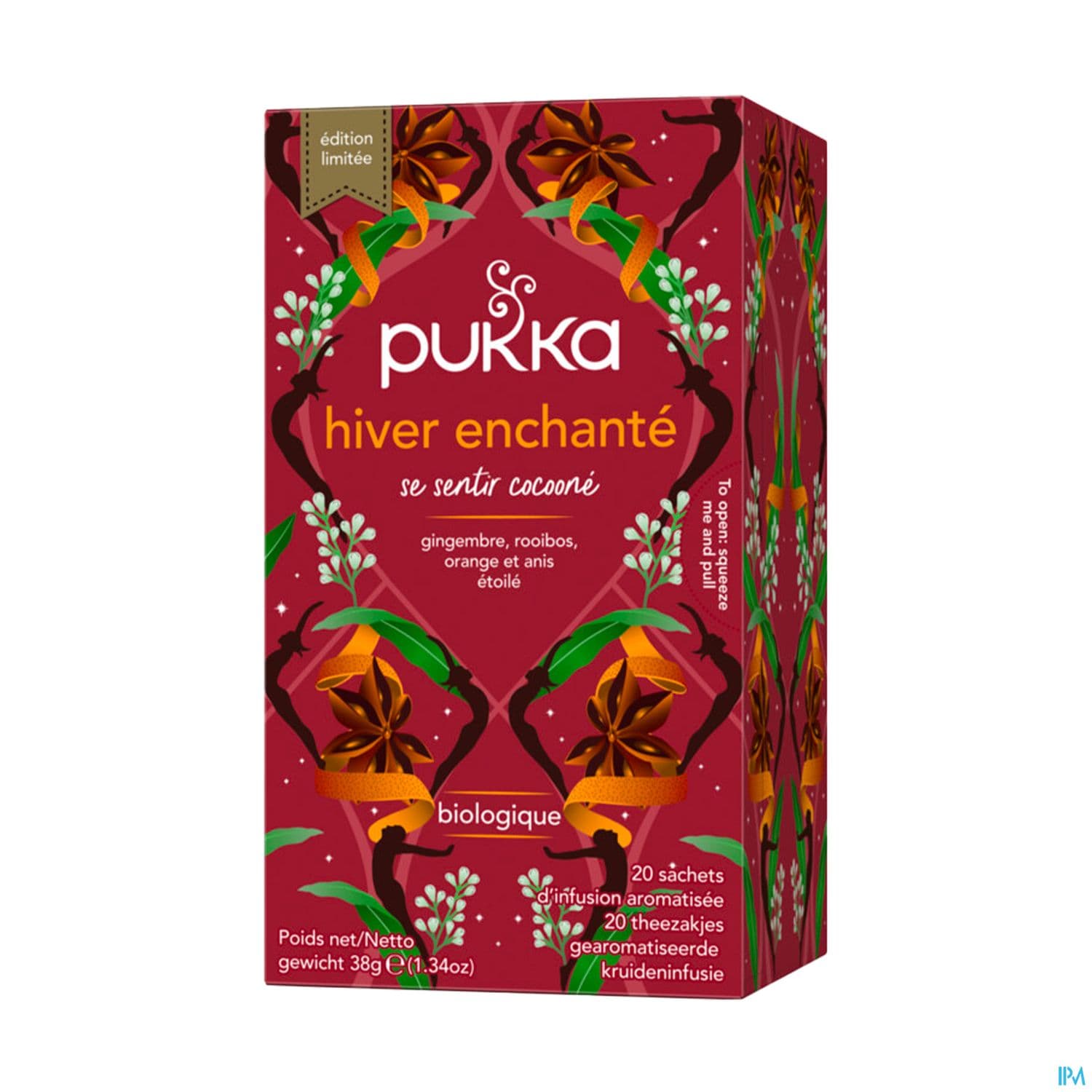 Pukka Infusion Hiver Enchantee Bio Sachet 20