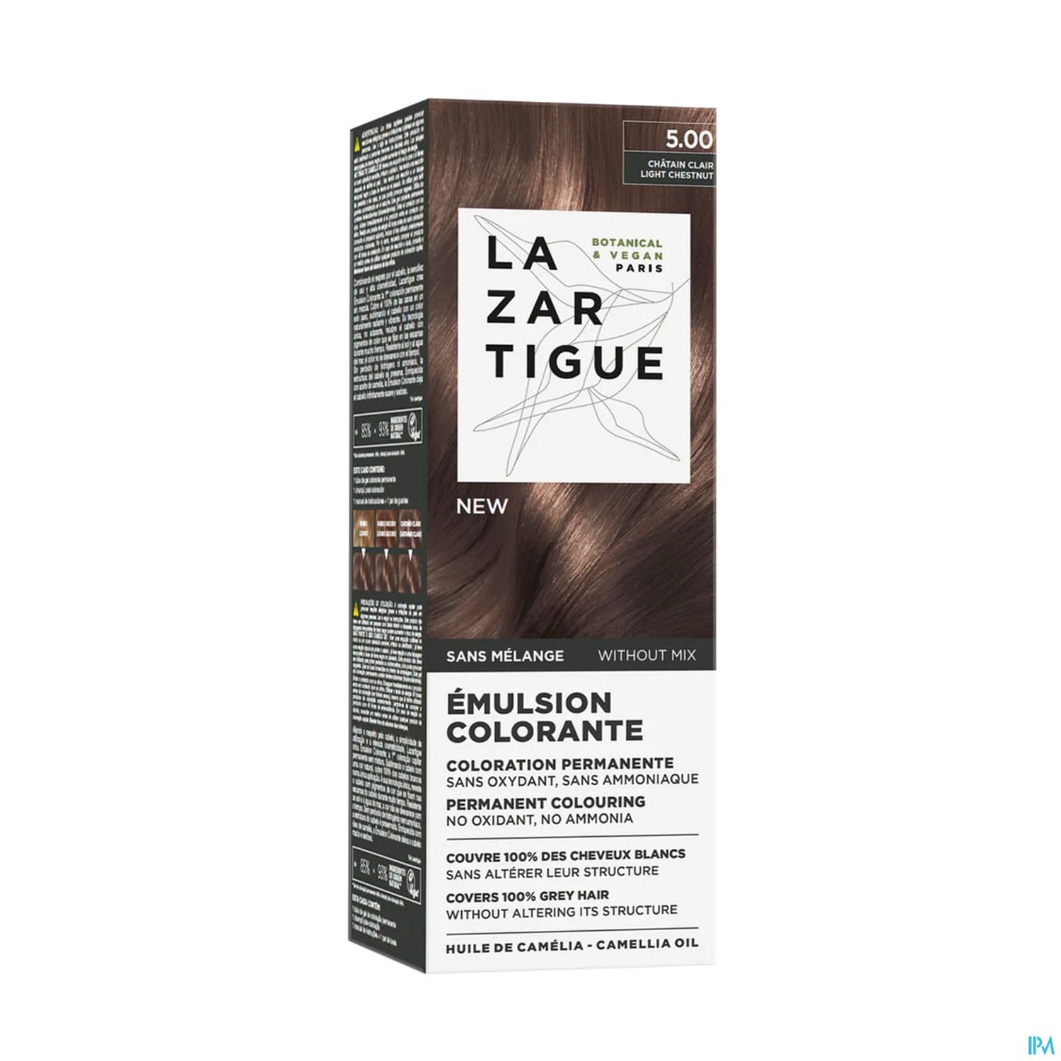 Lazartigue Emulsion Colorante 5.00 Chatain Clair