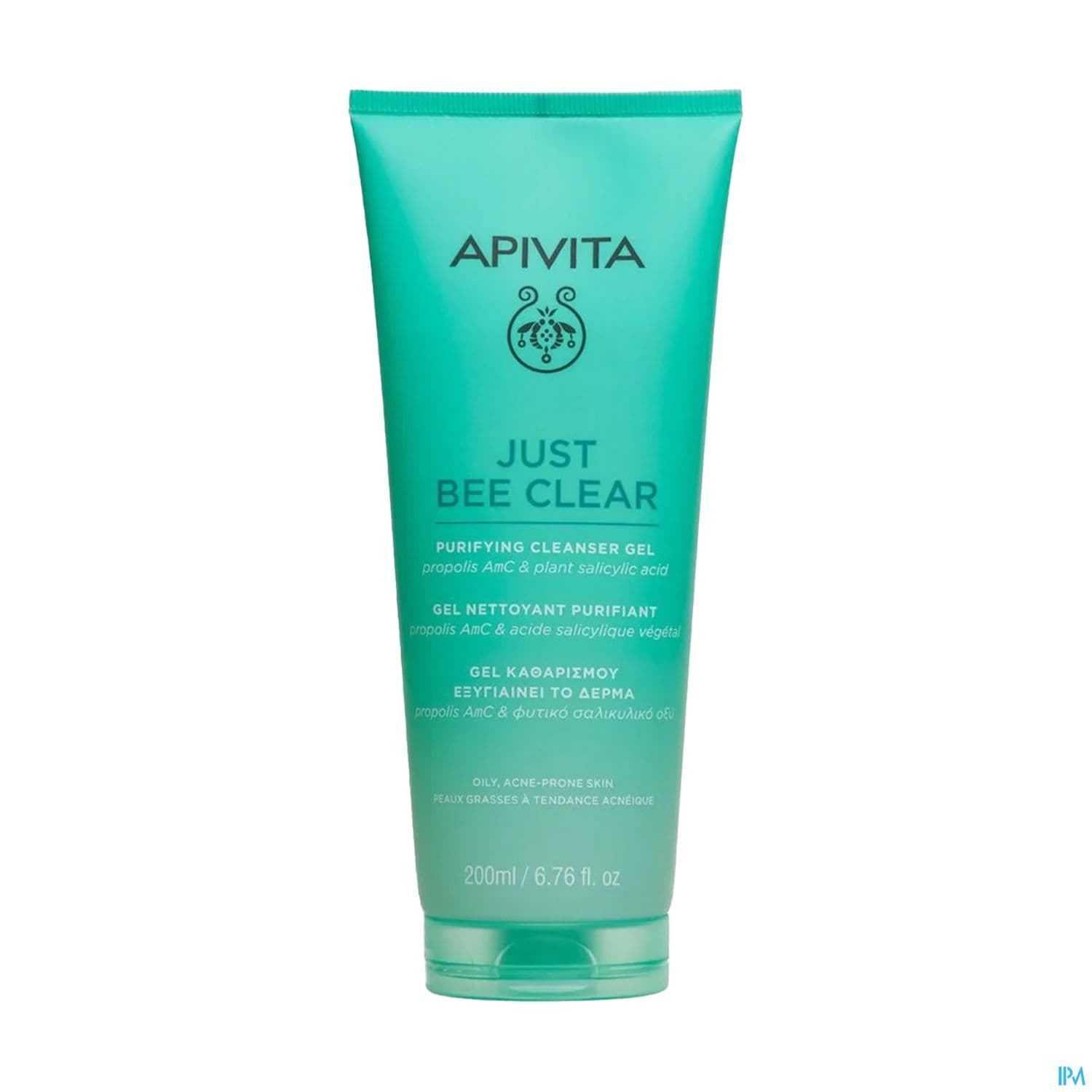 Apivita Just Bee Clear Gel Nettoyant Purifiant 200ml