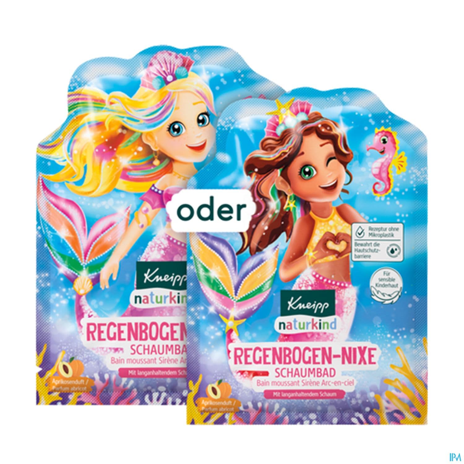 Kneipp Nature Kids Bain Moussant Sirene Arc En Ciel Abricot 40ml