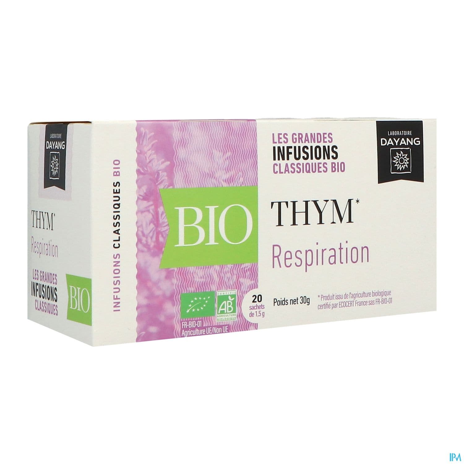 Dayang Infusion Thym Bio Infusette 1g5 X20