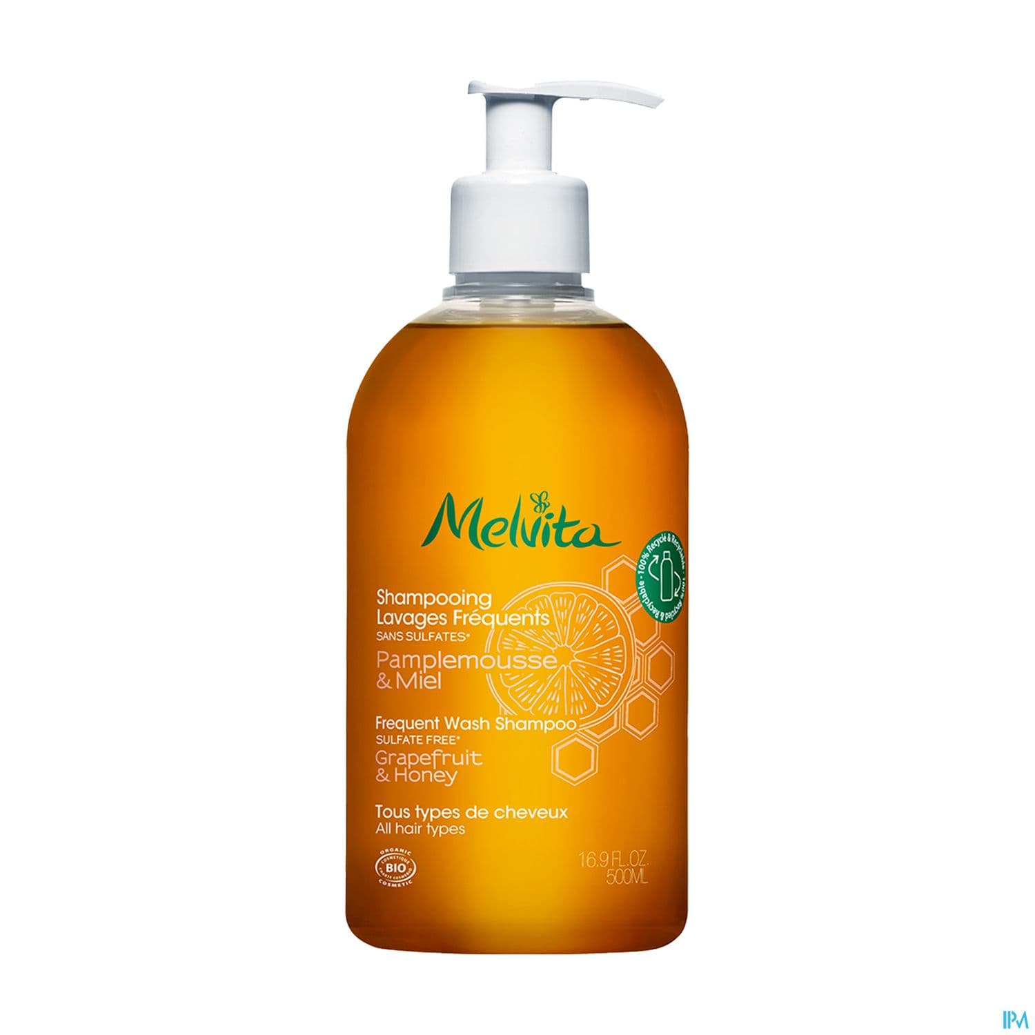 MELVITA SHAMP LAVAGE FREQUENT500ML — Pharmacie des Antes by Nexum