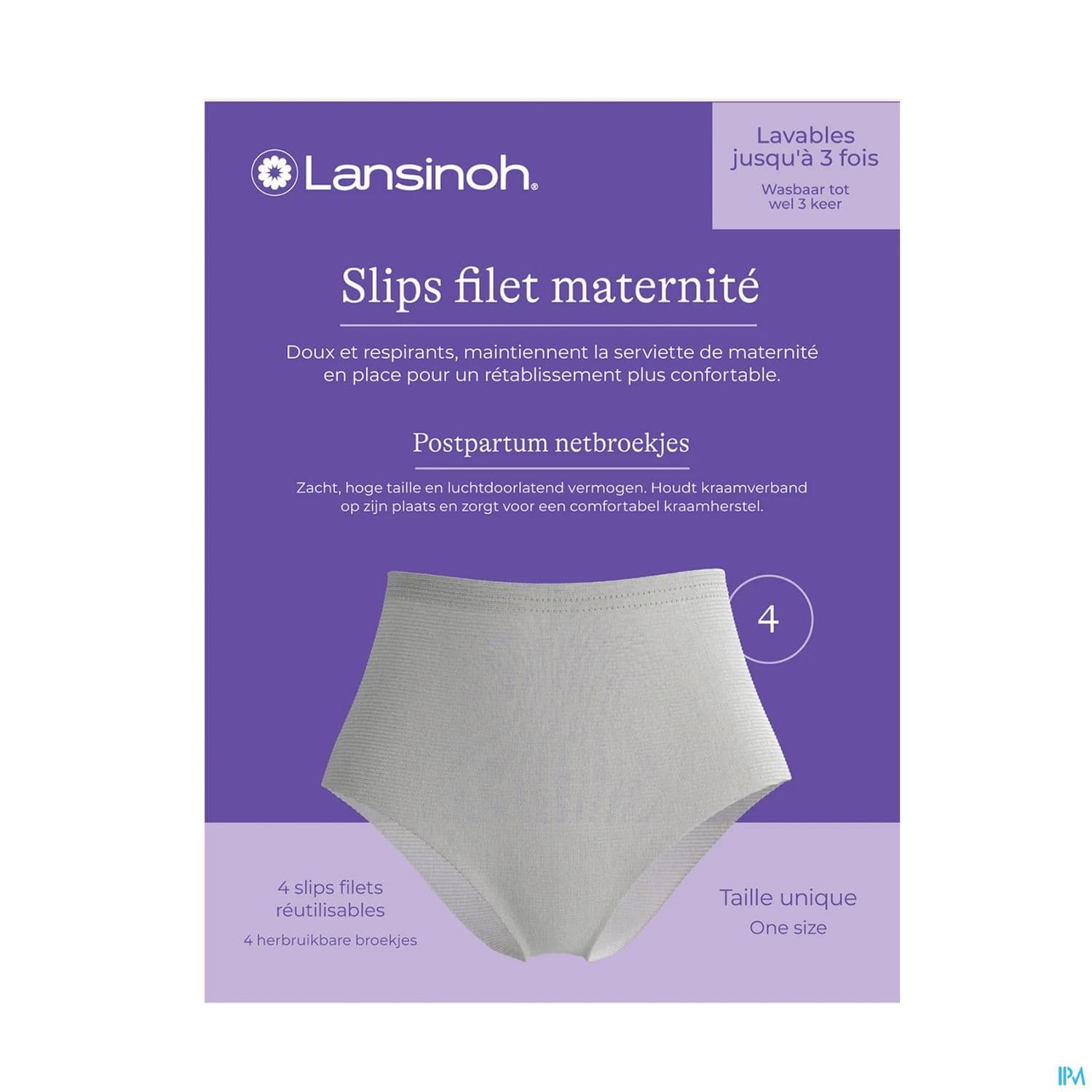 LANSINOH SLIP FILET MATERNITE LAV4 — Grande Pharmacie de la Gare - Sartrouville