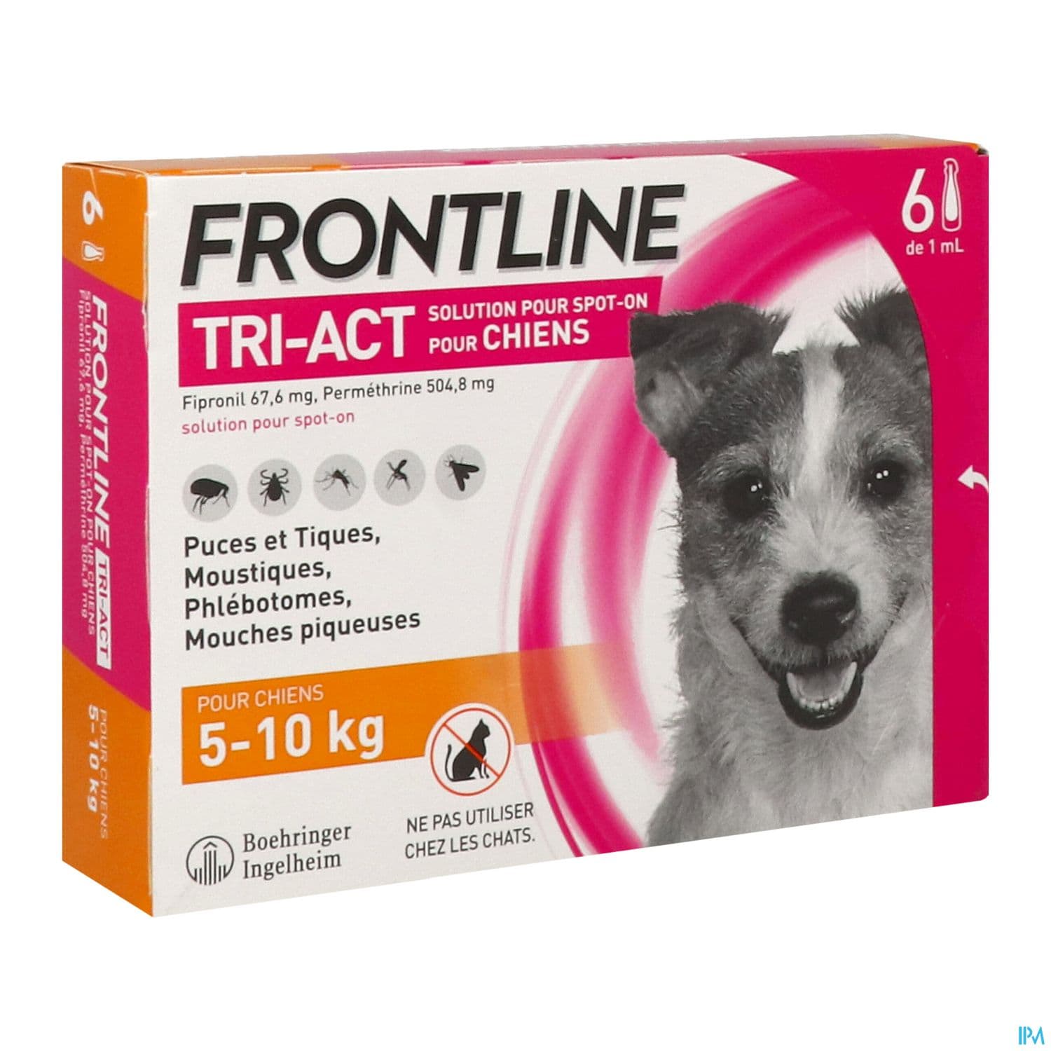 Frontline Tri Act Spot On Chien S Solution X6