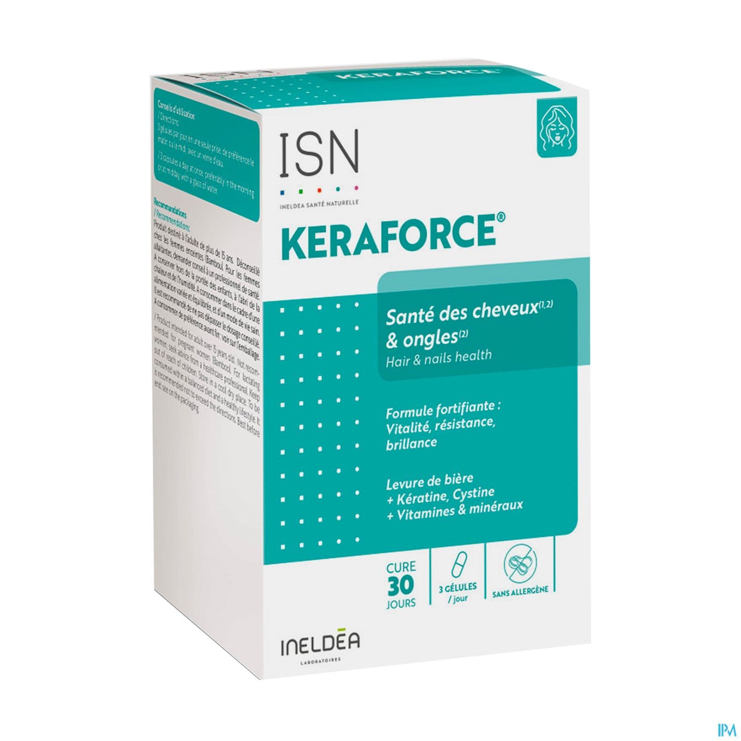 Ineldea Isn Keraforce Cheveux Ongles Gelule 90
