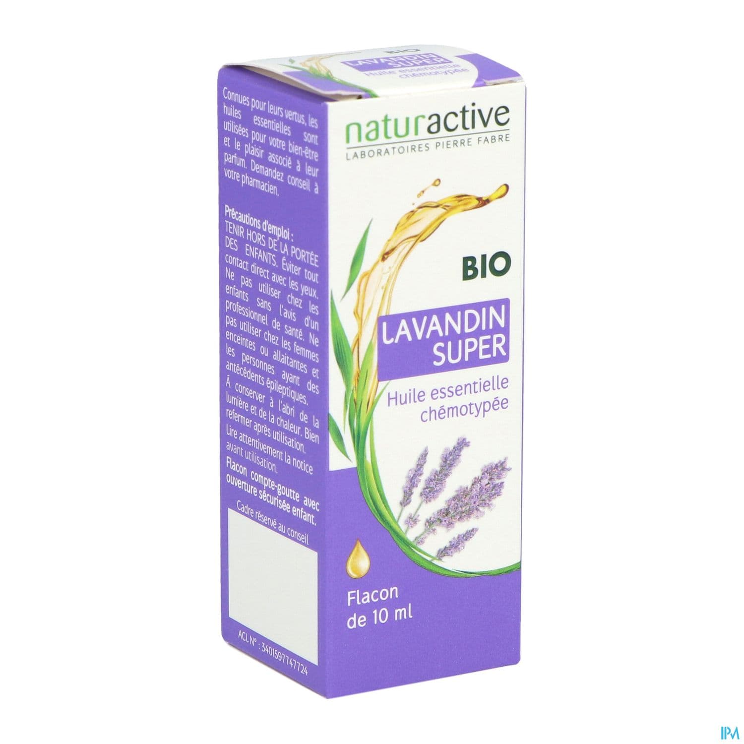 NATURACTIVE LAVANDIN HE BIO 10ML