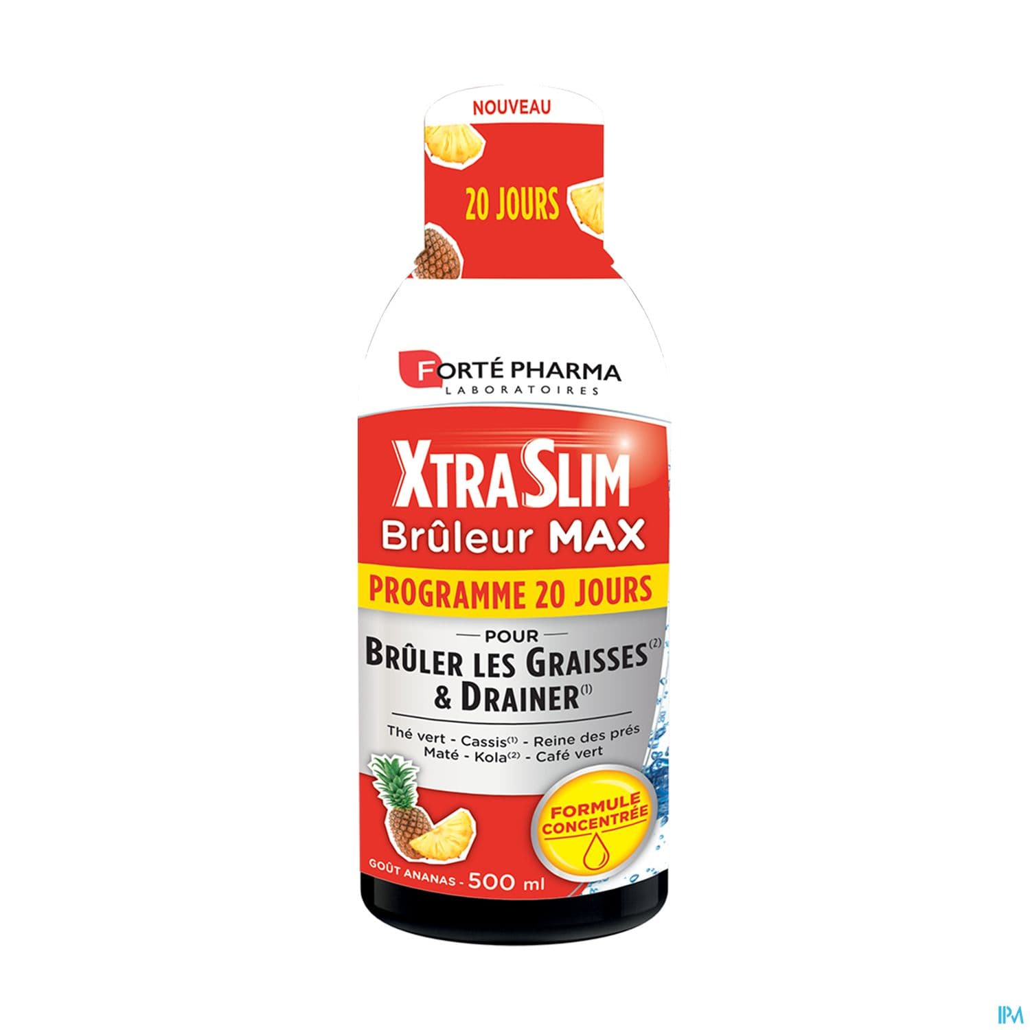XTRA SLIM BRULEUR MAX SOL BUV500ML