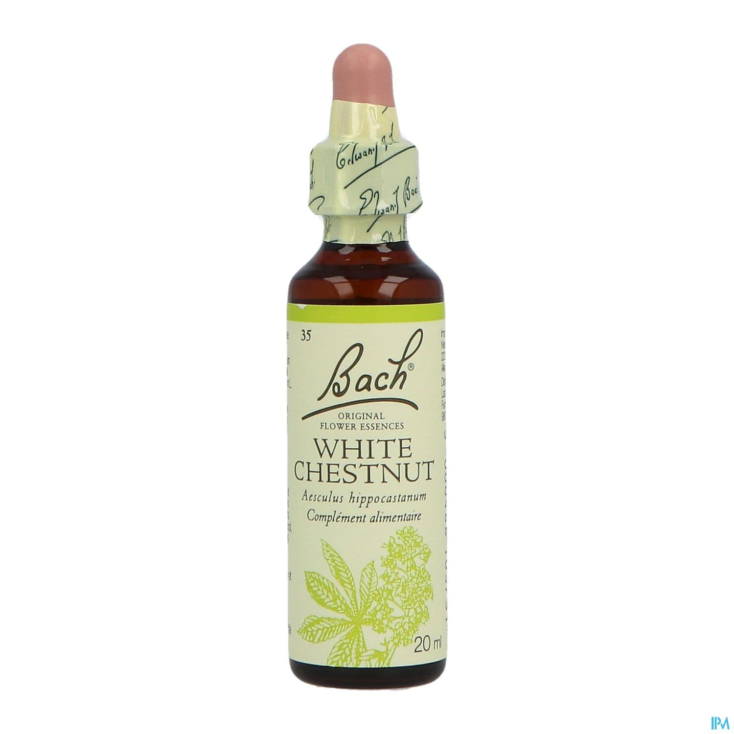 Fleurs De Bach Original 35 White Chestnut Compte Gouttes 20ml