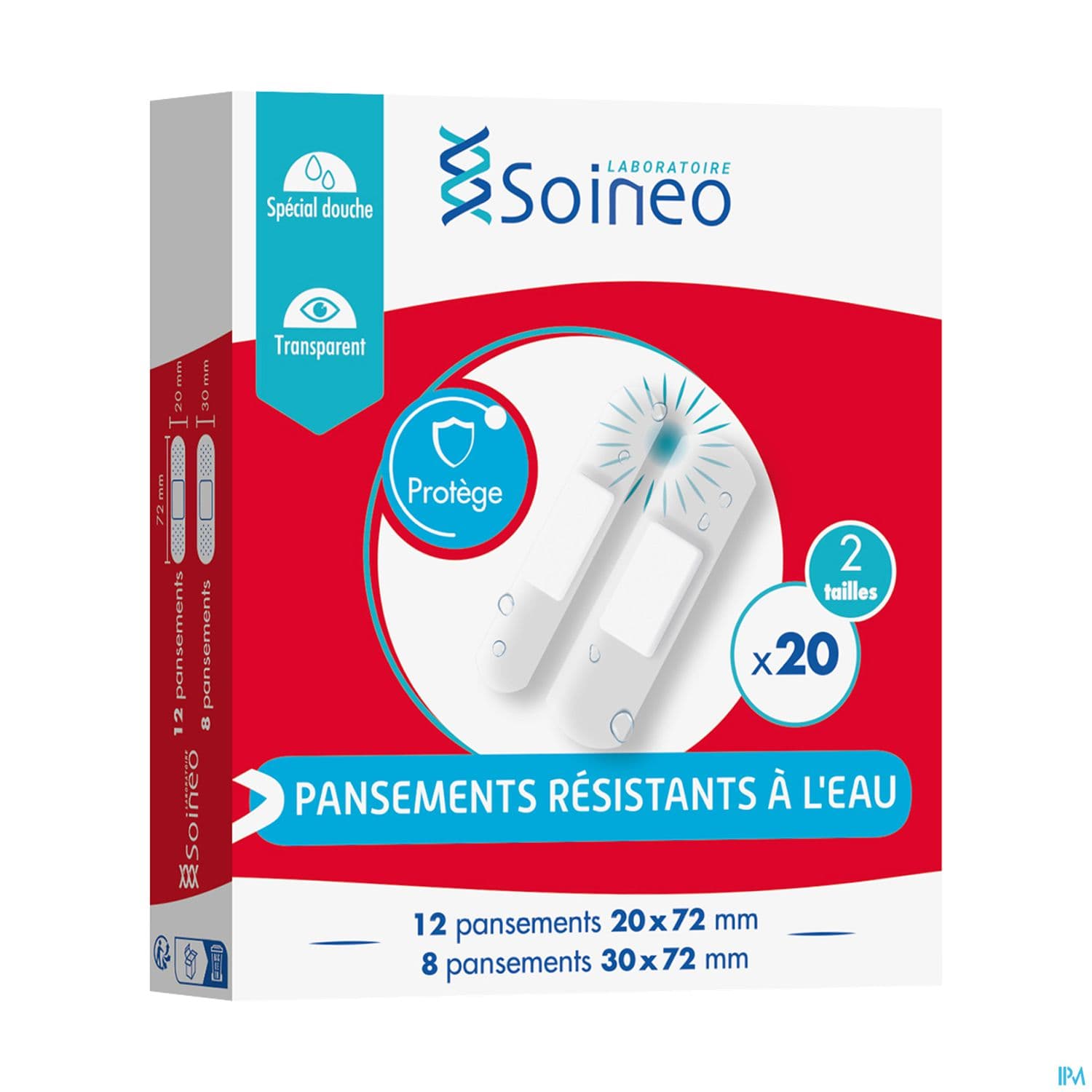 Soineo Pansement Waterproof 20