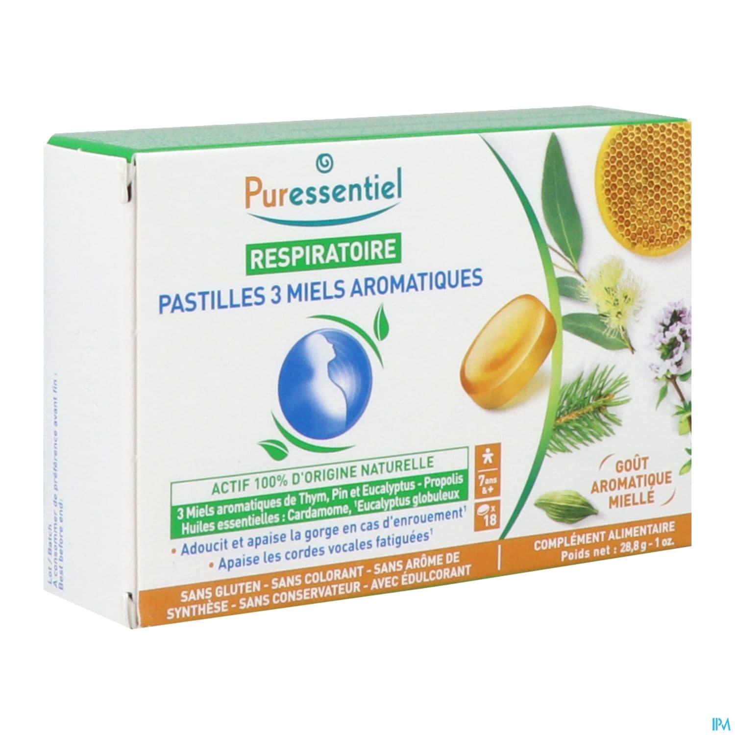 Puressentiel Pastille Respiratoire Aux 3 Miels Aromatiques 18