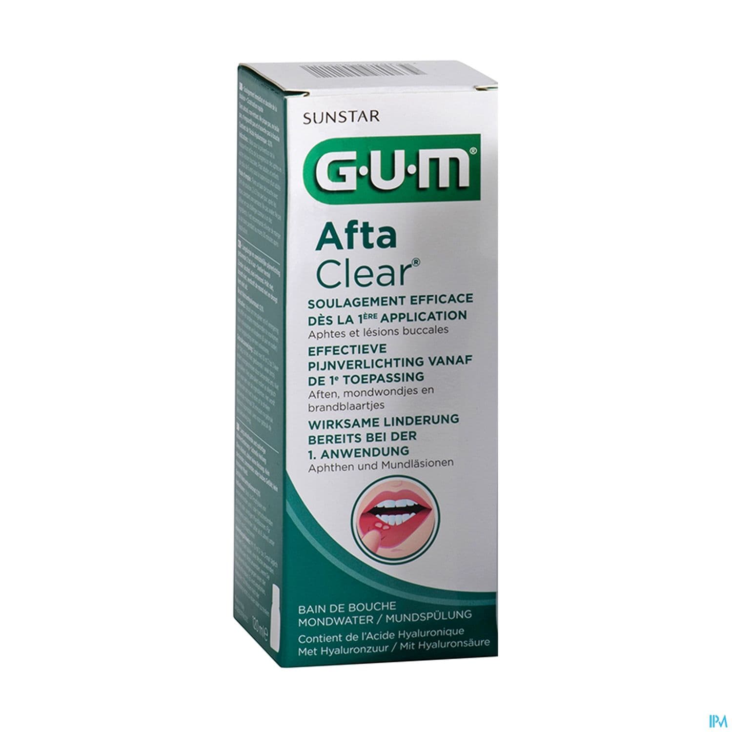 Gum Aftaclear Bain Bouche 120ml