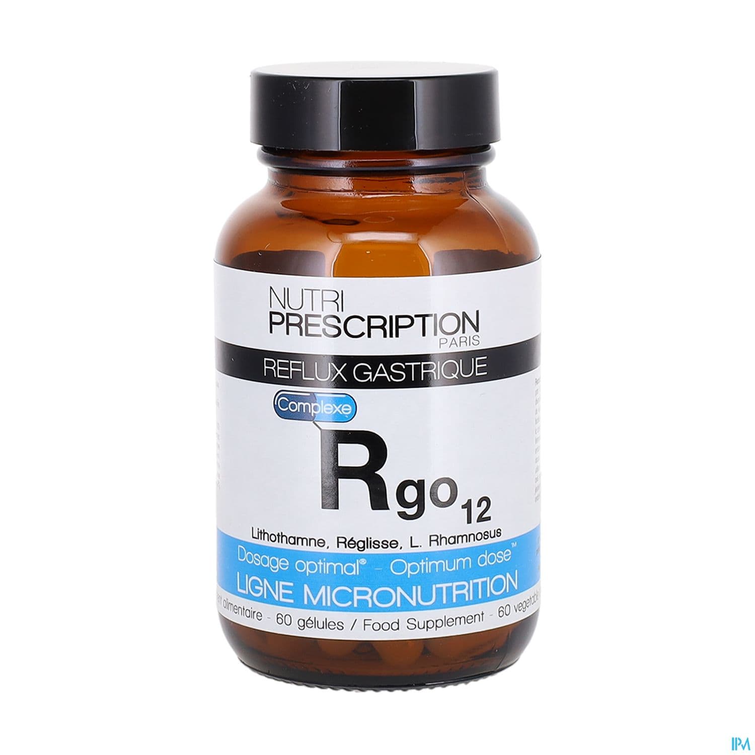 Nutriprescription Rgo12 Reflux Gastrique Gelule 60