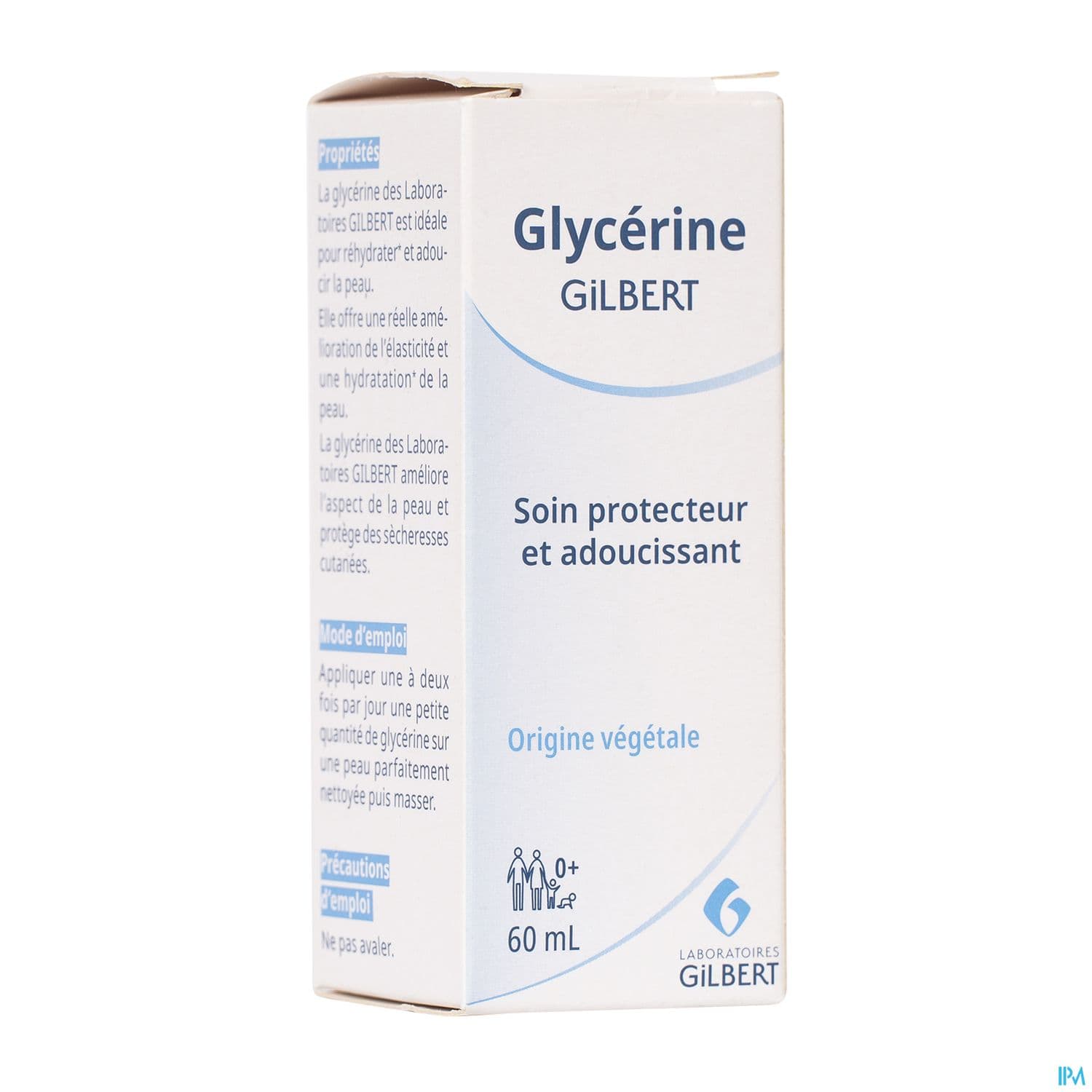 Laboratoires Gilbert Glycerine 60ml — Pharmacie de l'hotel de ville