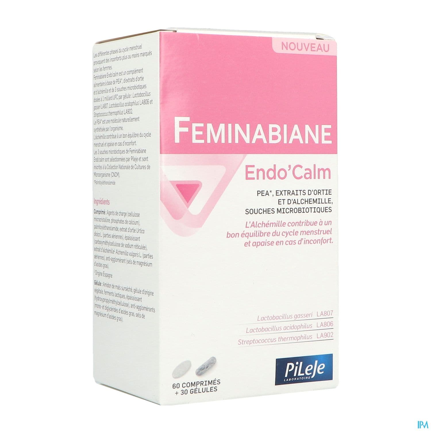 FEMINABIANE ENDO'CALM CPR60+GELU30