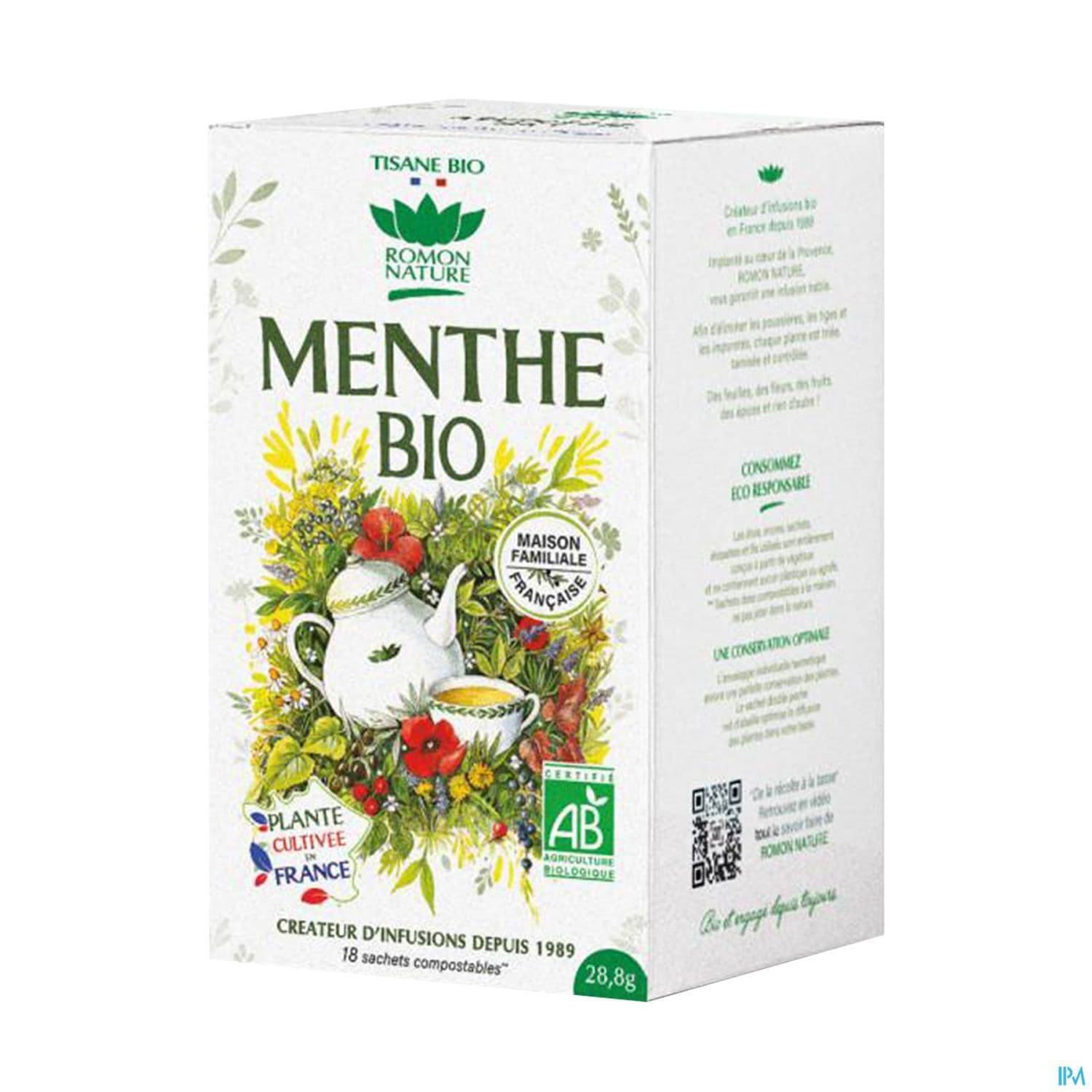 ROMON NATUR TIS BIO MENTHE SACH18