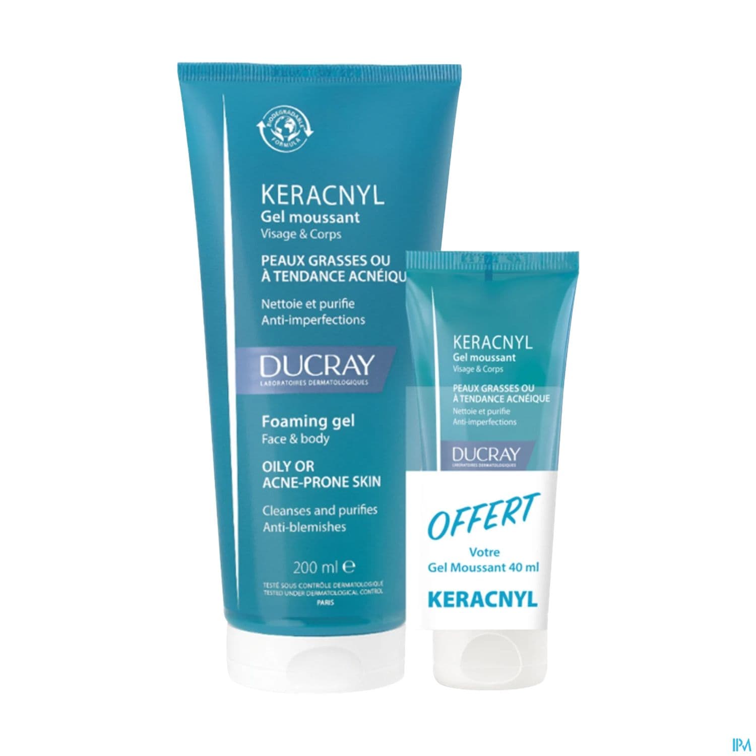 KERACNYL GEL MOUSSANT 200+GEL 40ML