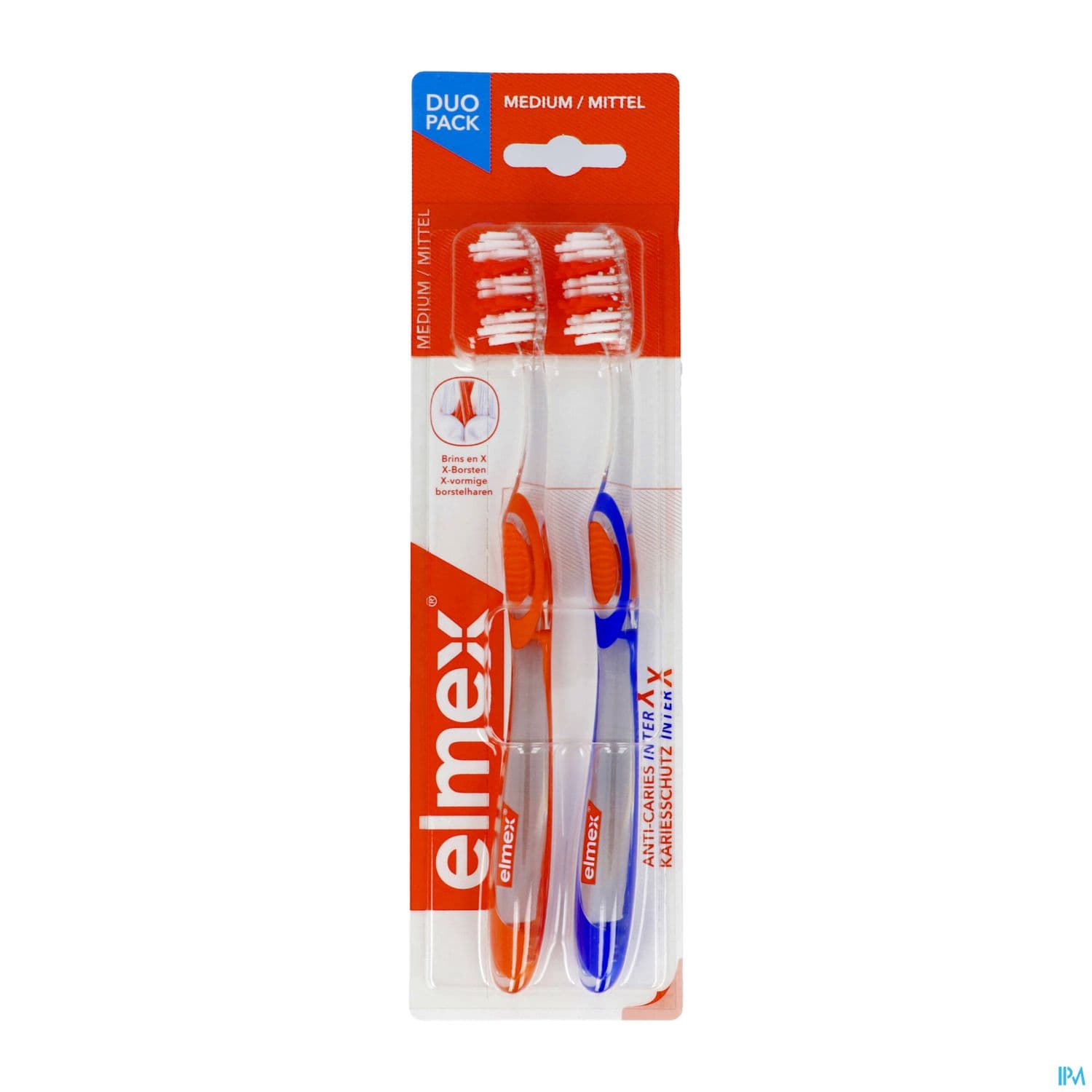 Elmex Anti Caries Brosse A Dents Medium Standard X2 — Pharmacie La Rose