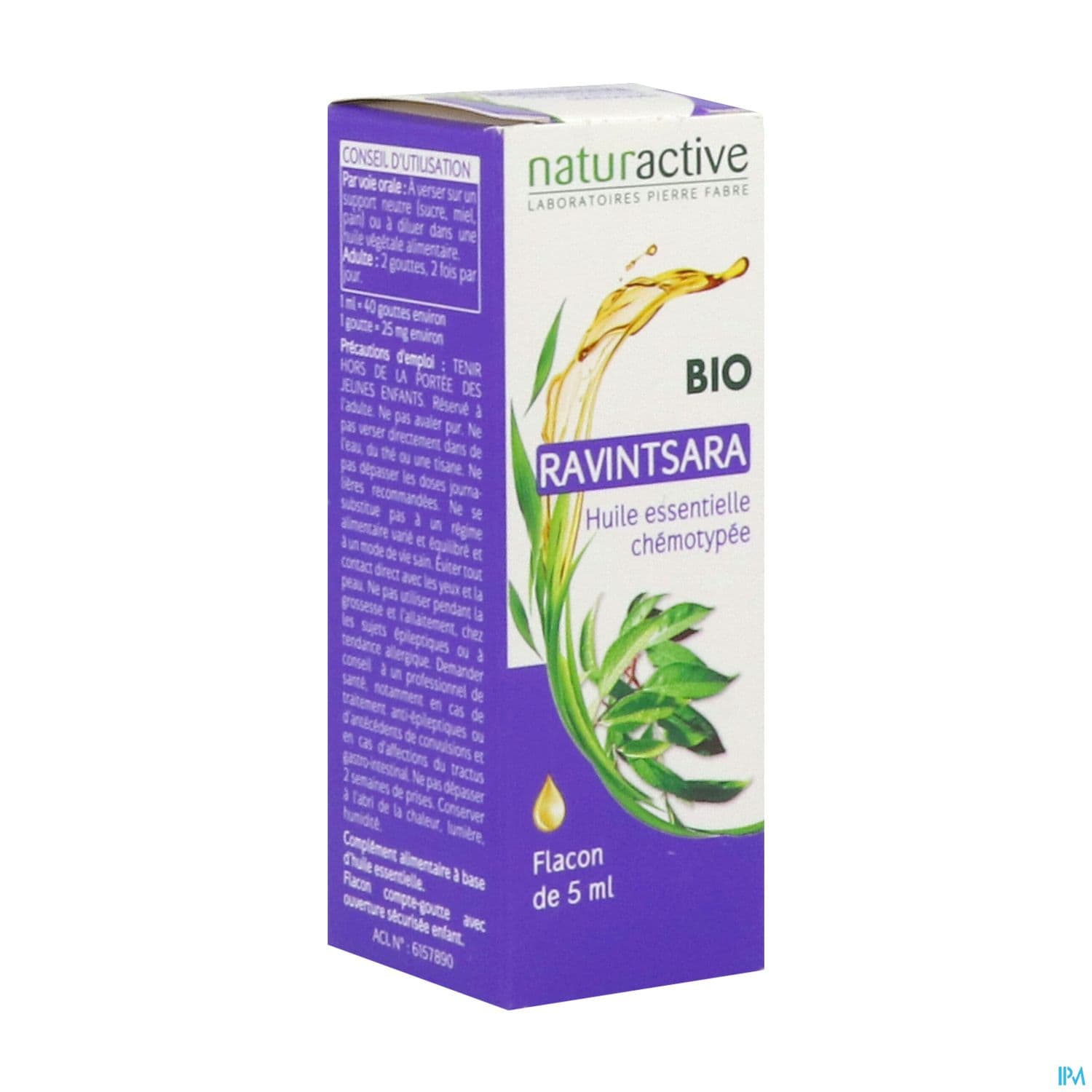 NATURACTIVE RAVINTSARA HE BIO 5ML