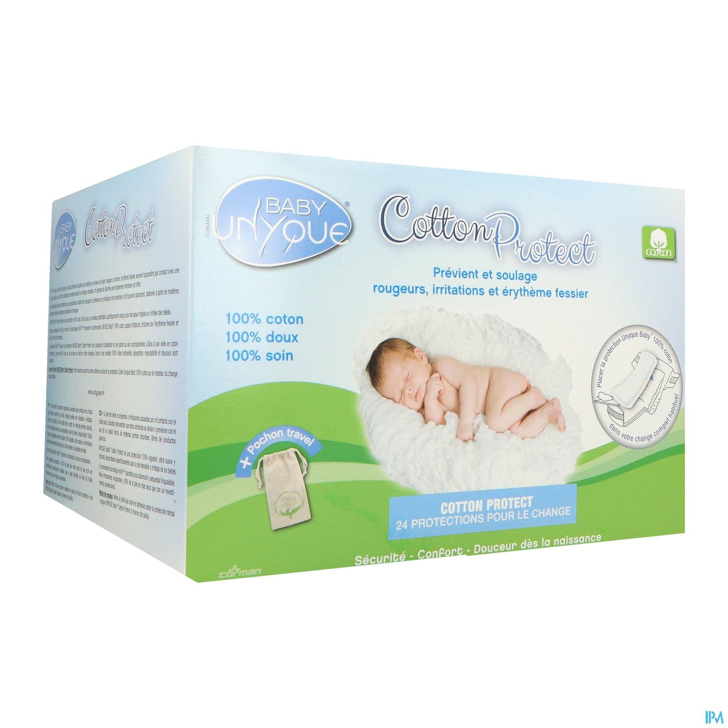 UNYQUE BABY COTTON PROTECT 24 — Pharmacie Juin