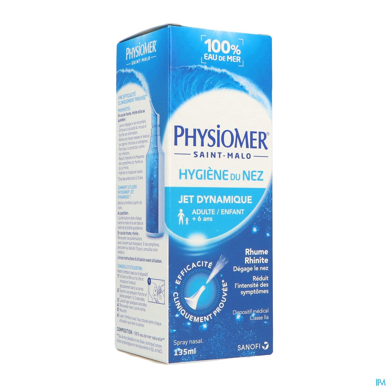 PHYSIOMER SOL JET DYNAMIQ 135ML