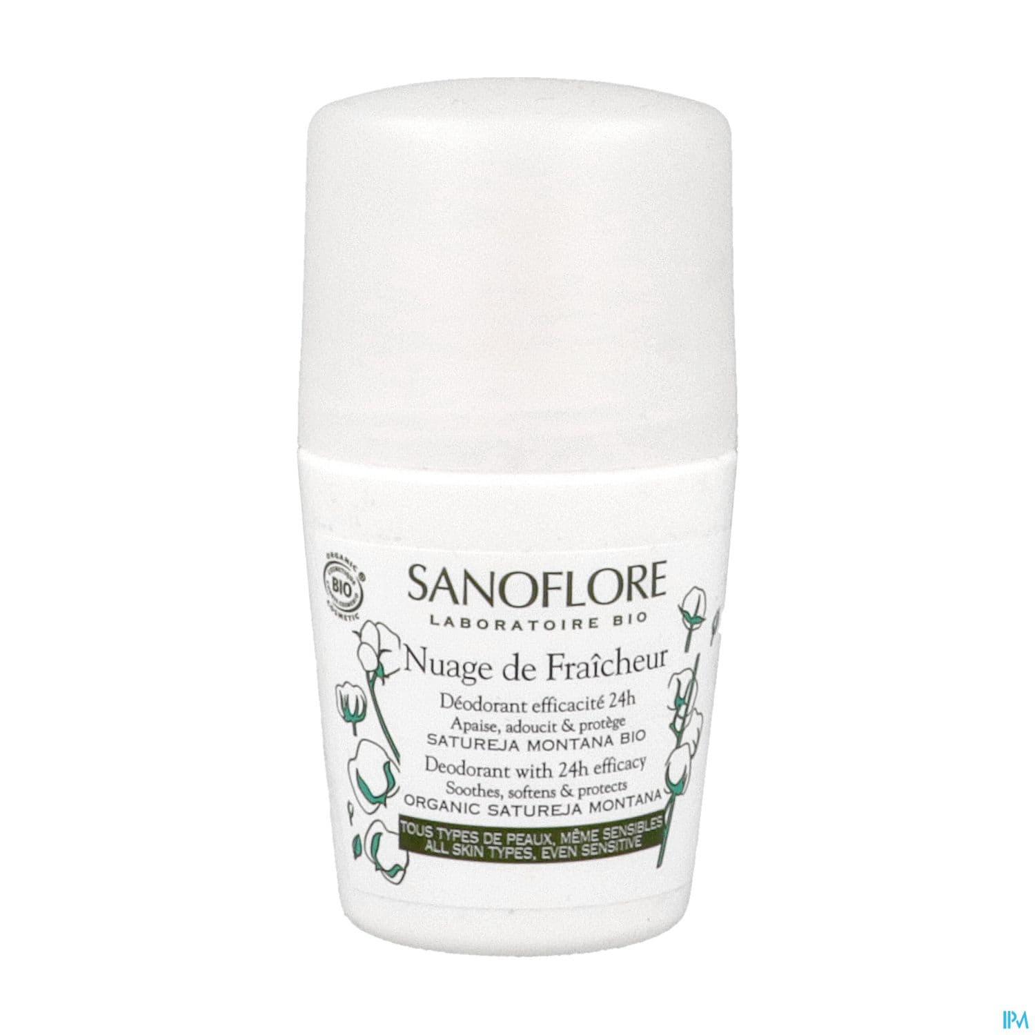 Sanoflore 24h sans concession déodorant roll-on 50 ml — Pharmacie de Flandre